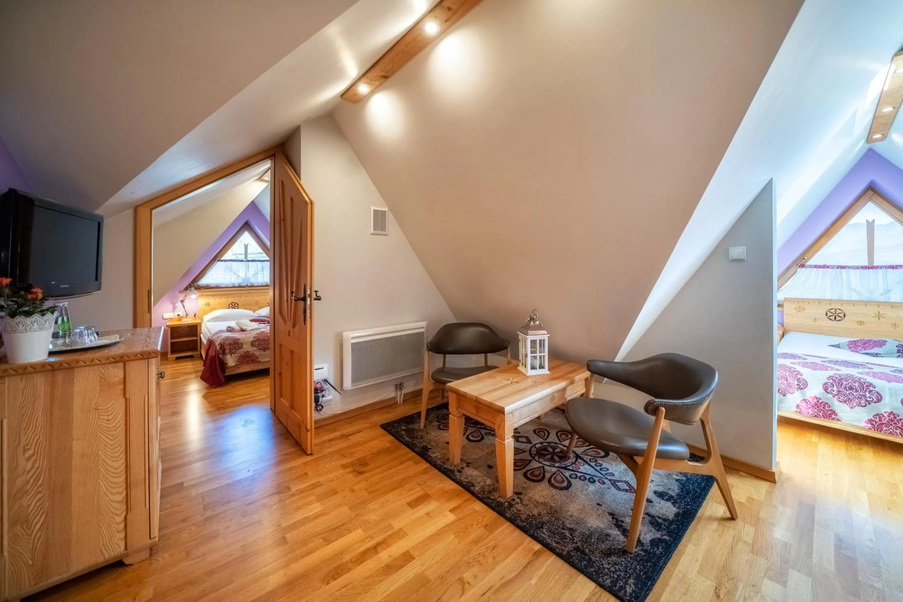 Coffee/tea facilities, Bed in Butorowy Dwór