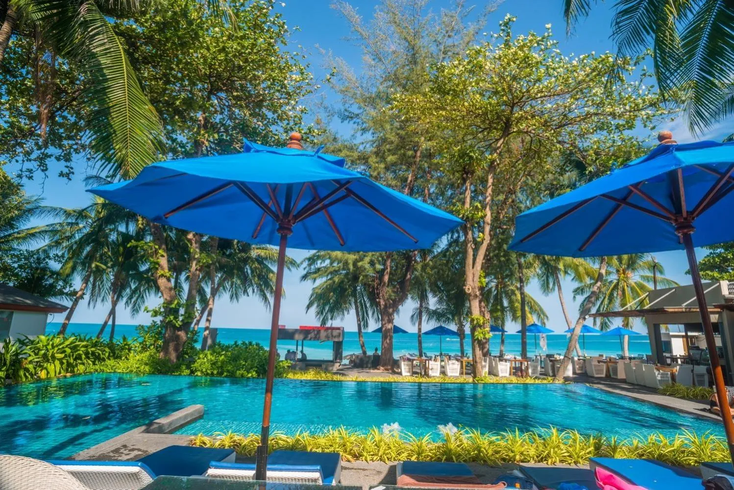 Swimming pool in Synergy Samui