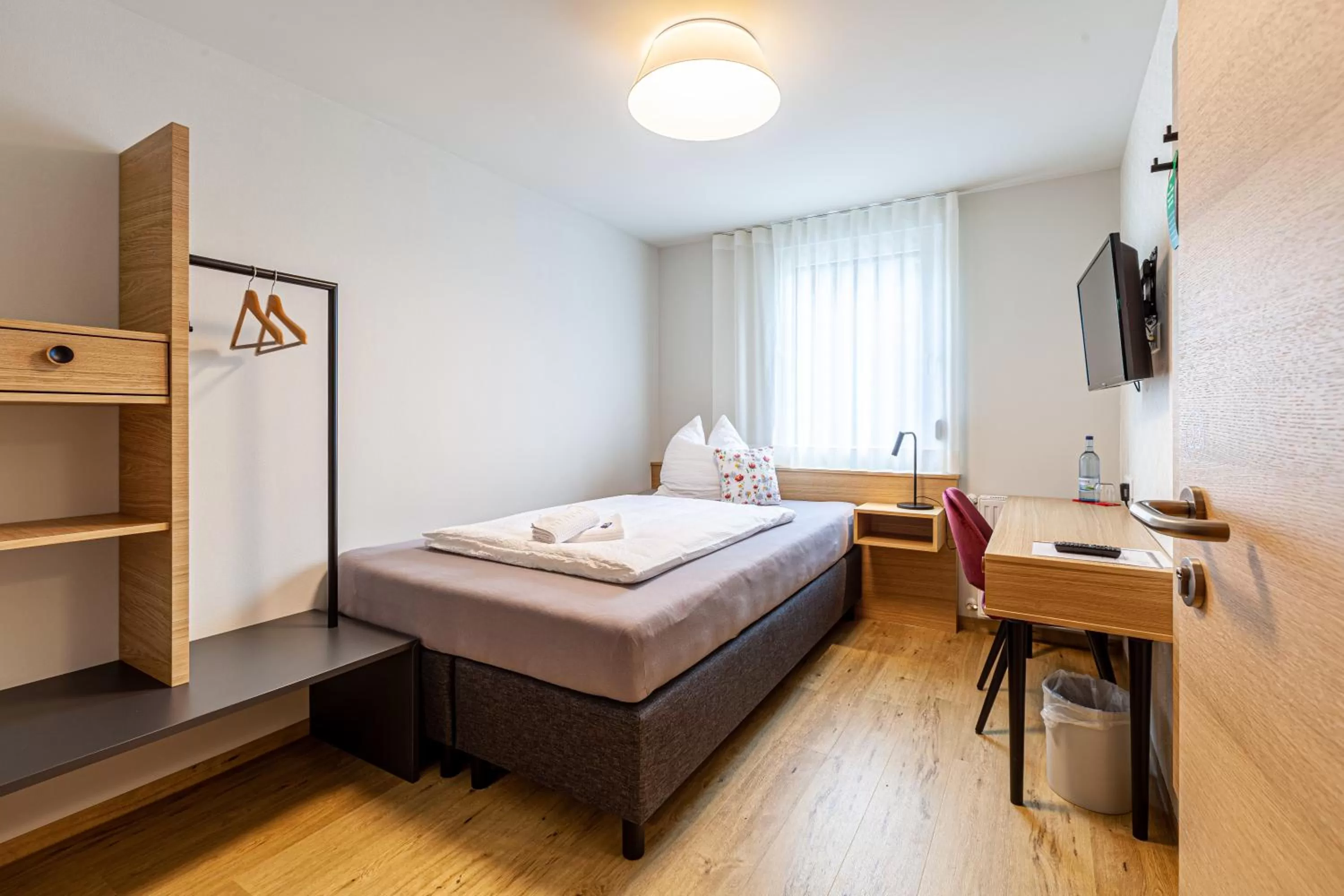 Bed in Hotel Garni Traube