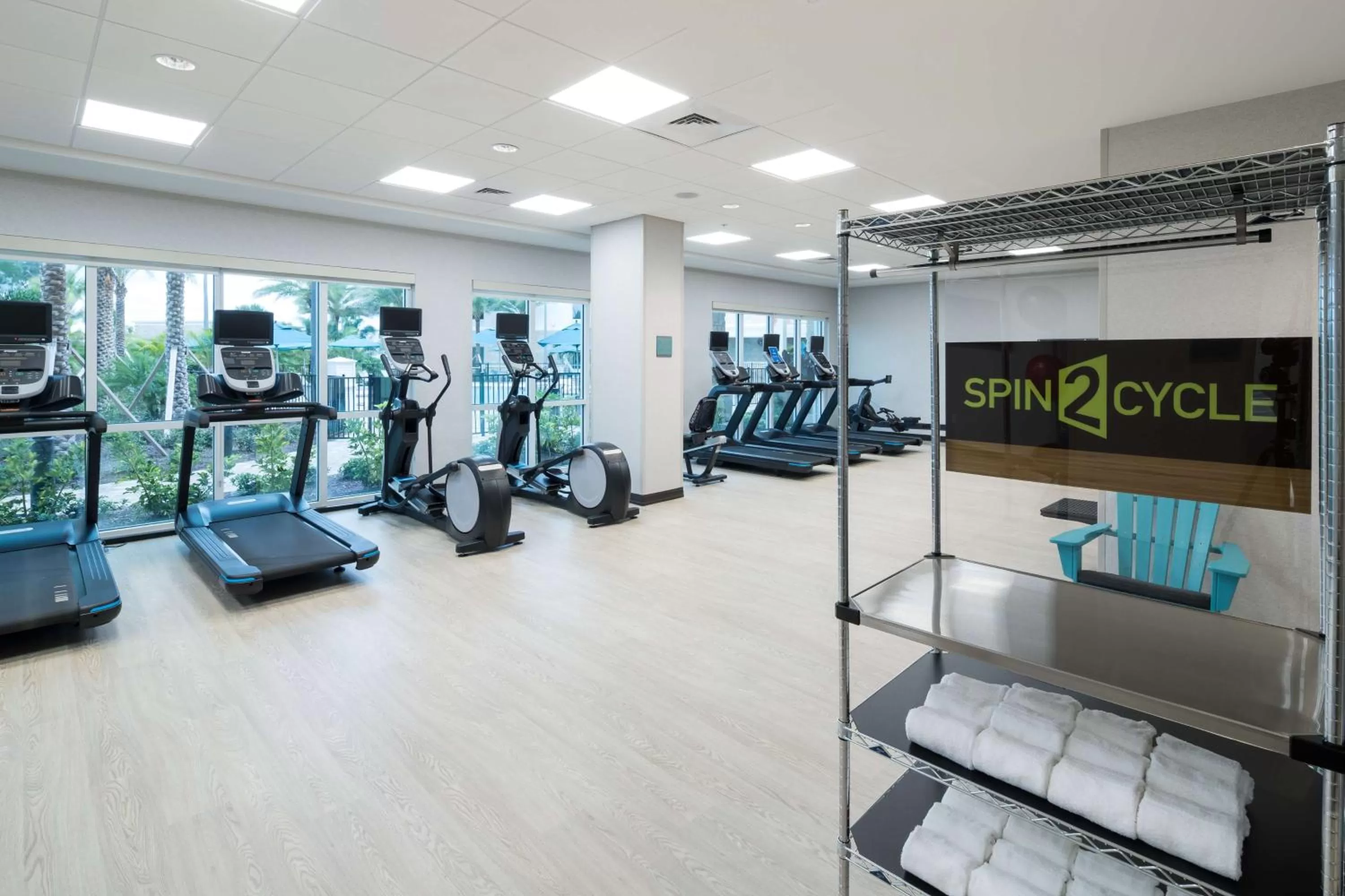 Fitness centre/facilities in Hampton Inn & Suites Cape Canaveral Cruise Port, Fl