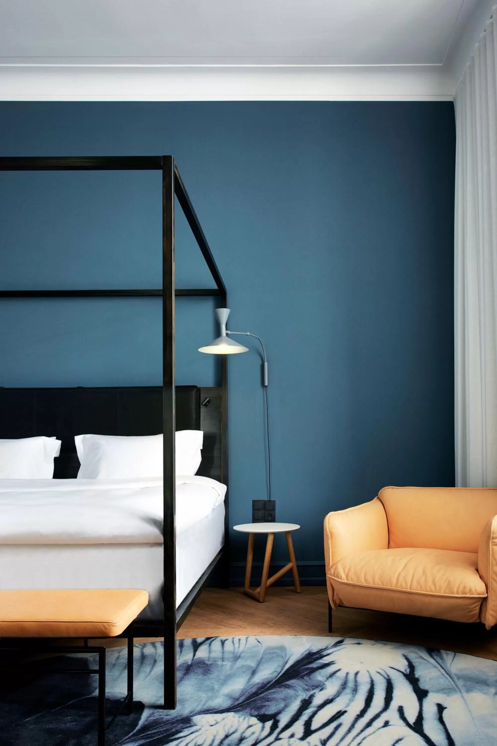Bed in Nobis Hotel Copenhagen, a Member of Design Hotels