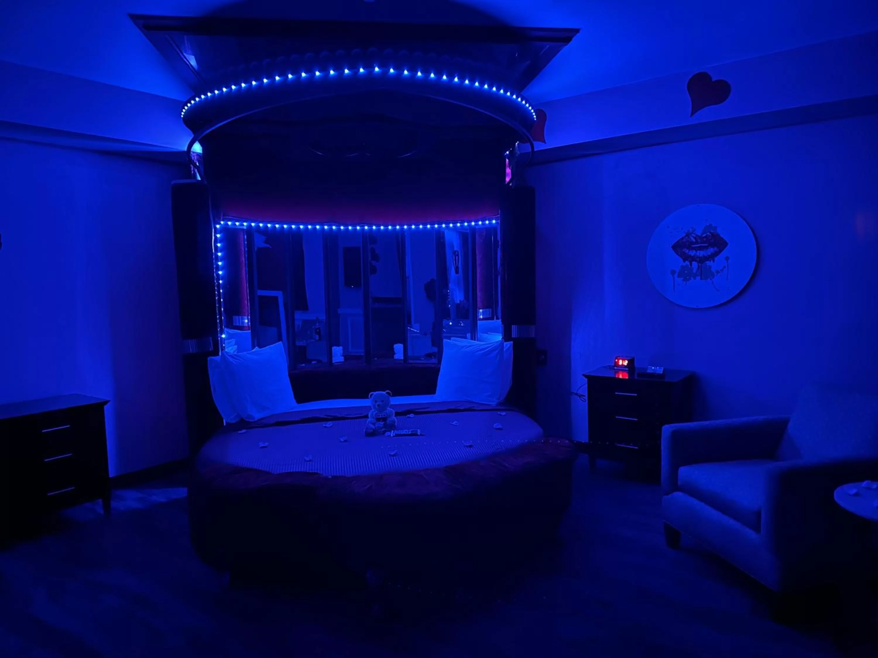 Bedroom, Bed in Inn of the Dove Harrisburg-Hershey Romantic Suites