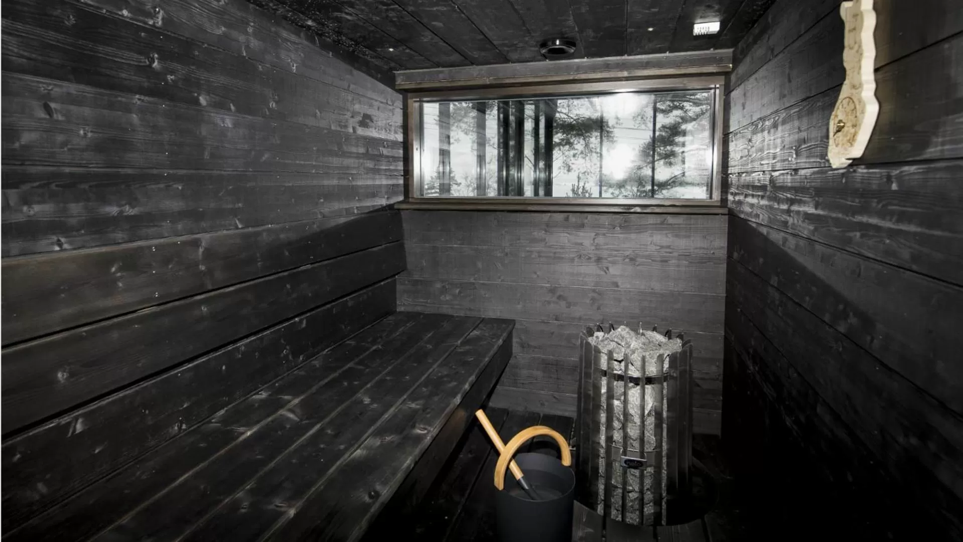 Sauna in Santalahti Resort Cottages & Villas