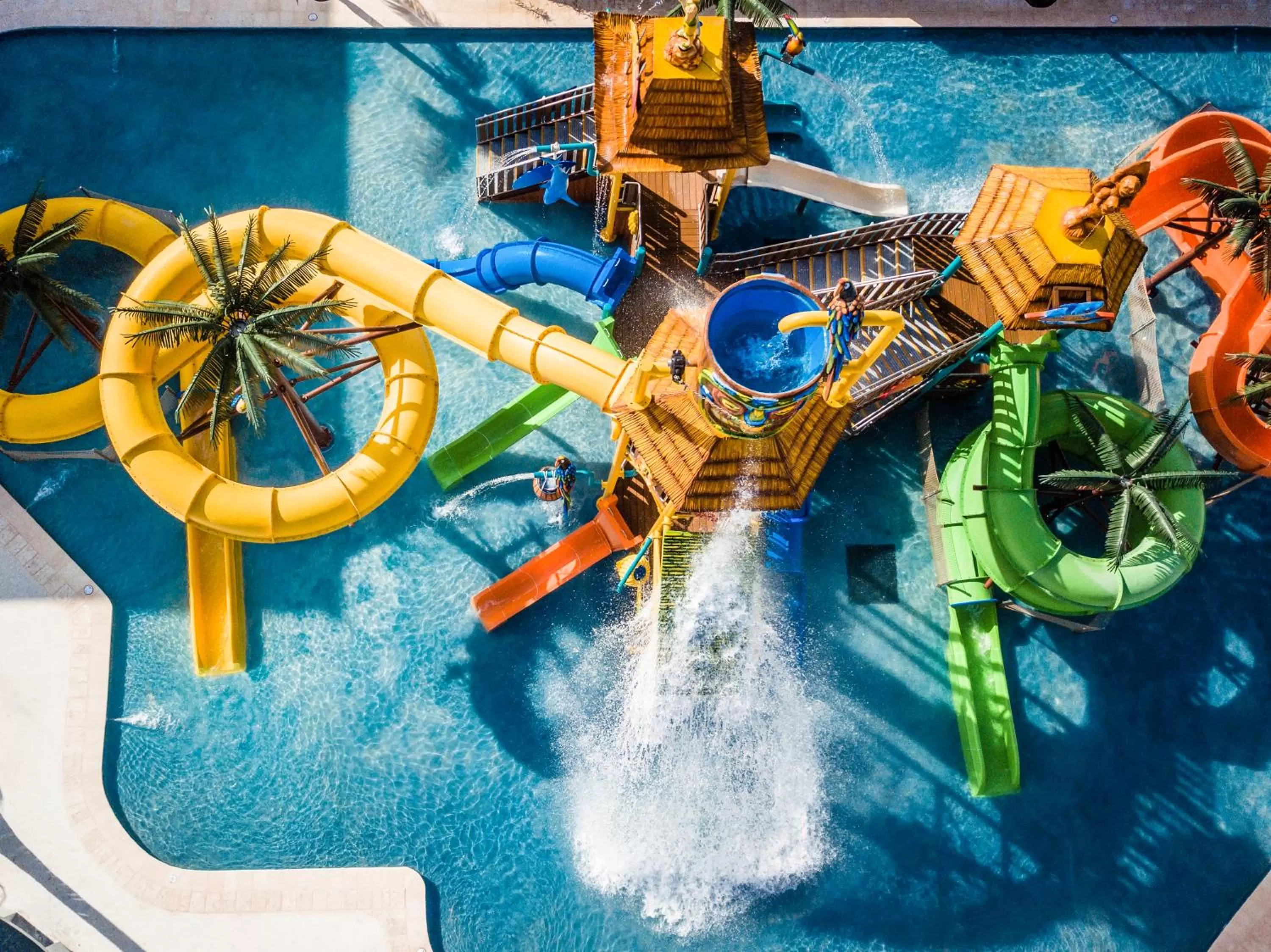 Aqua park in Hard Rock Hotel Riviera Maya - All Inclusive
