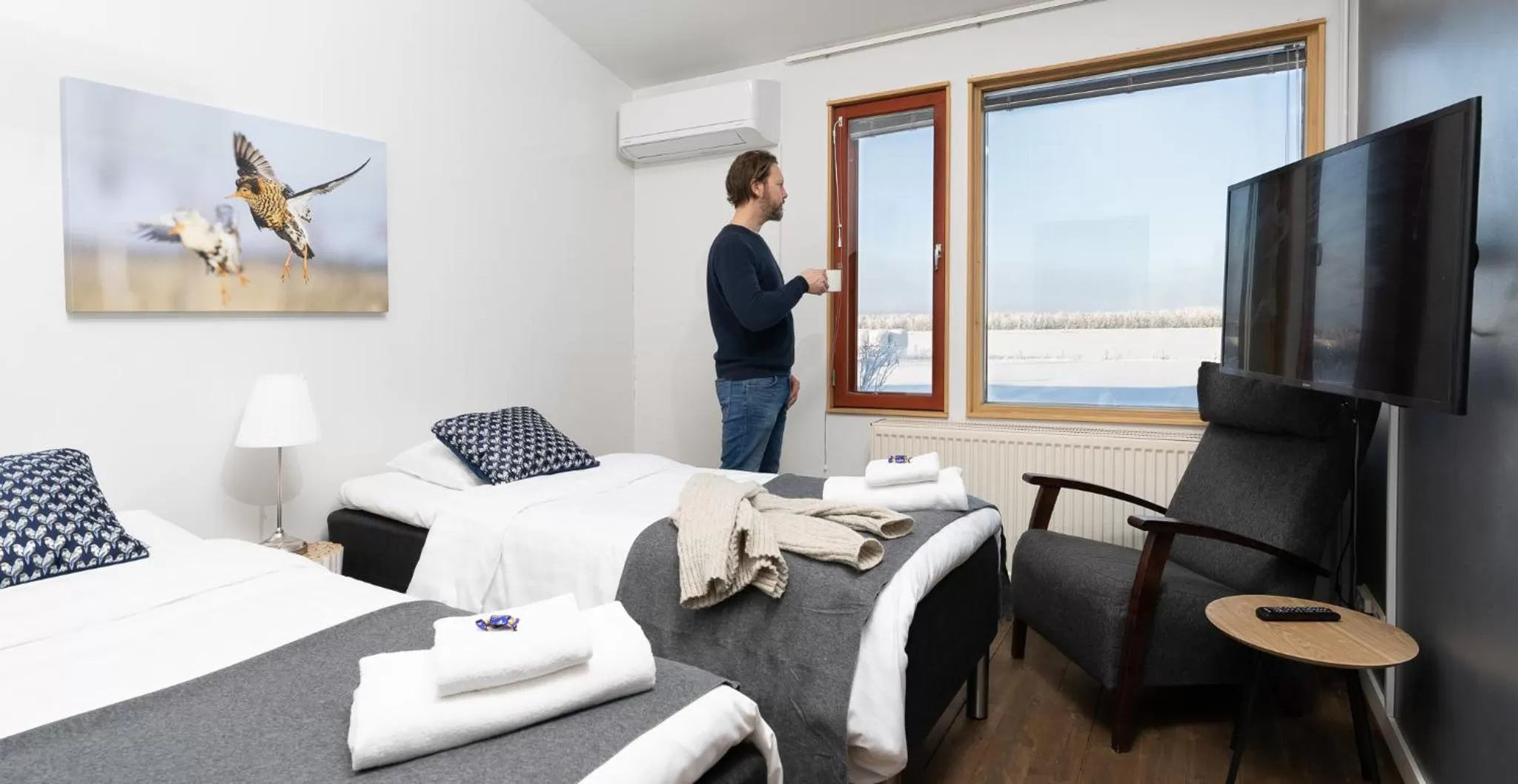 Bed in Hotelli Liminganlahti