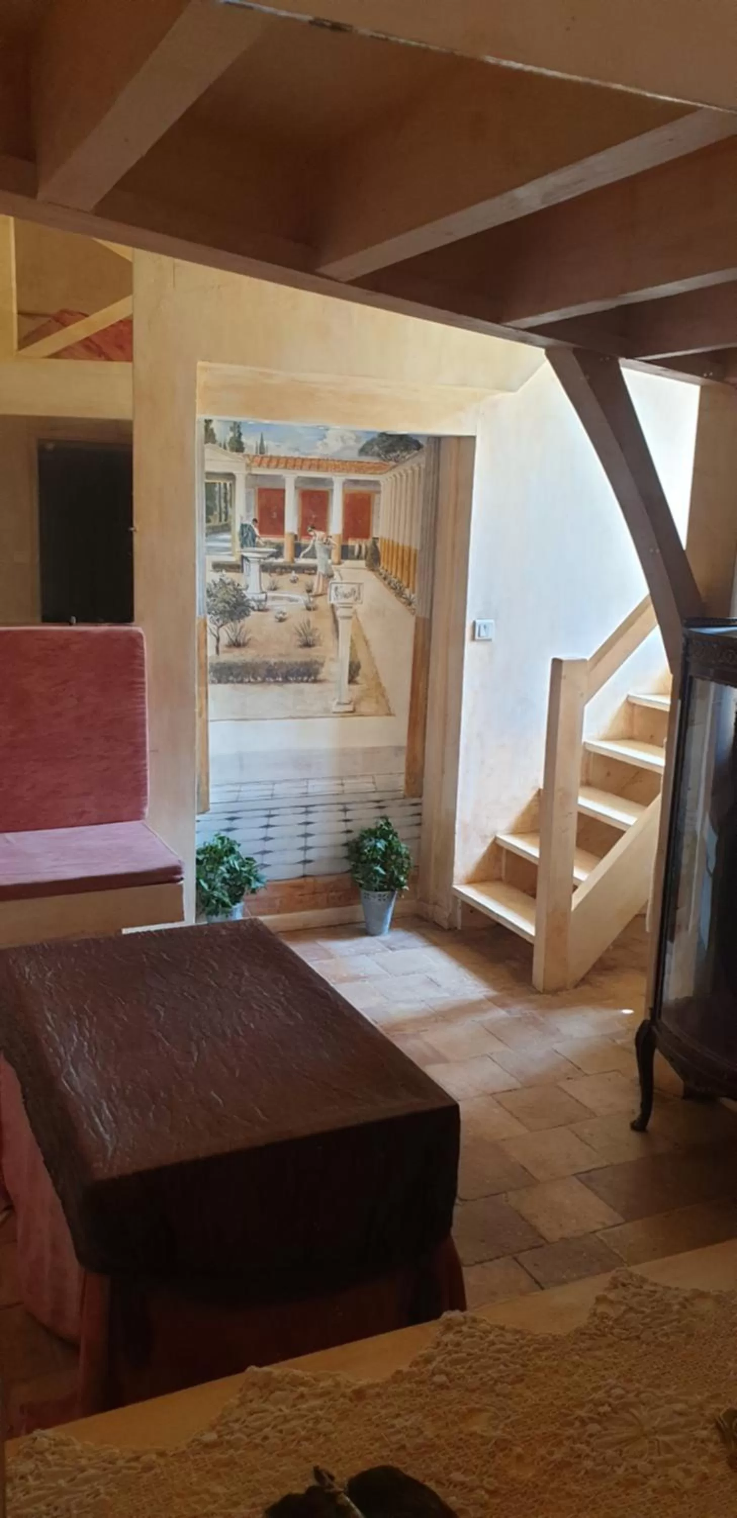 Seating area in Manoir de la Rémonière