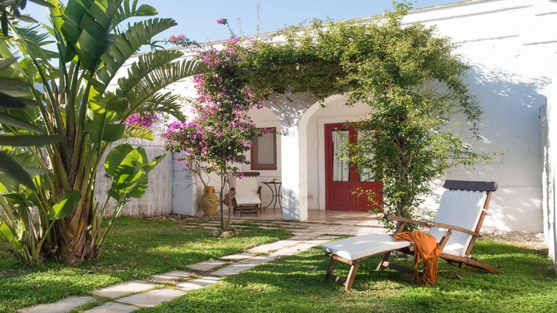Patio in Masseria Torre Coccaro