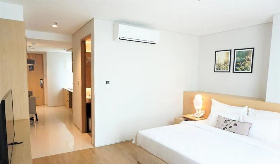 Photo of the whole room, Bed in Midtown Residence Surabaya