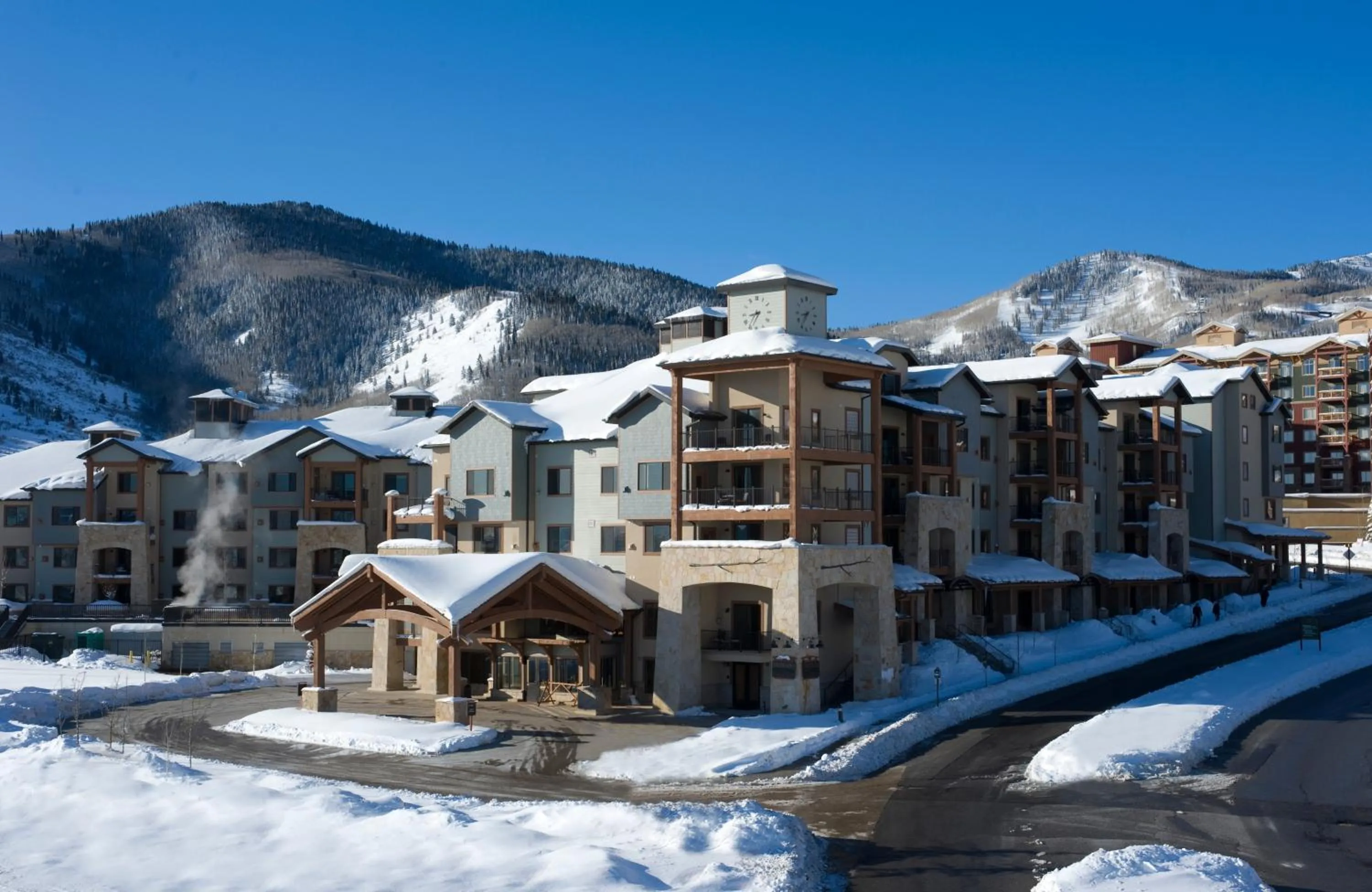 Facade/entrance in Silverado Lodge, Park City - Canyons Village by Vail Resorts