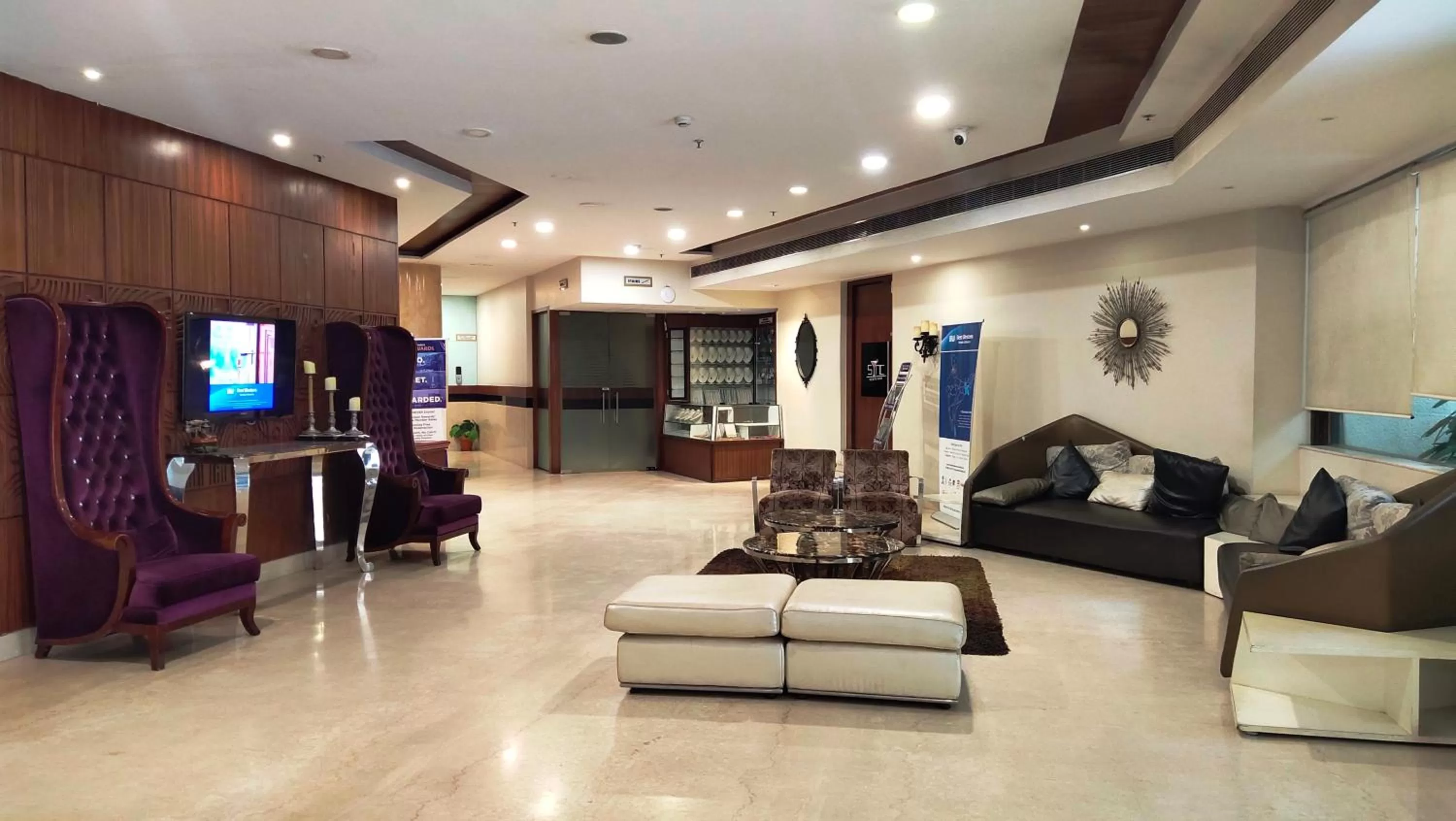 Lobby or reception in Best Western Ashoka