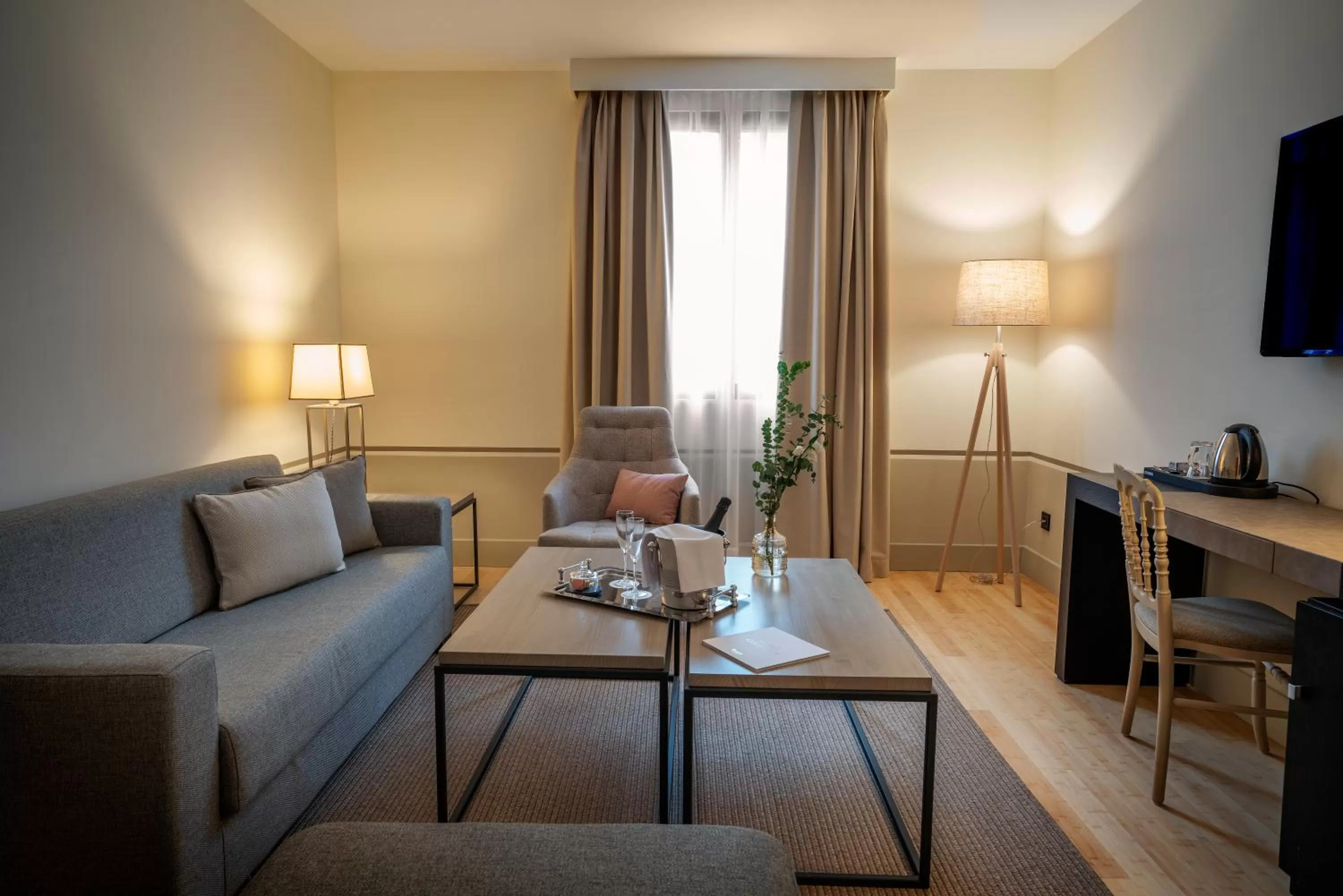 Living room in Hospes Palacio de Arenales & Spa