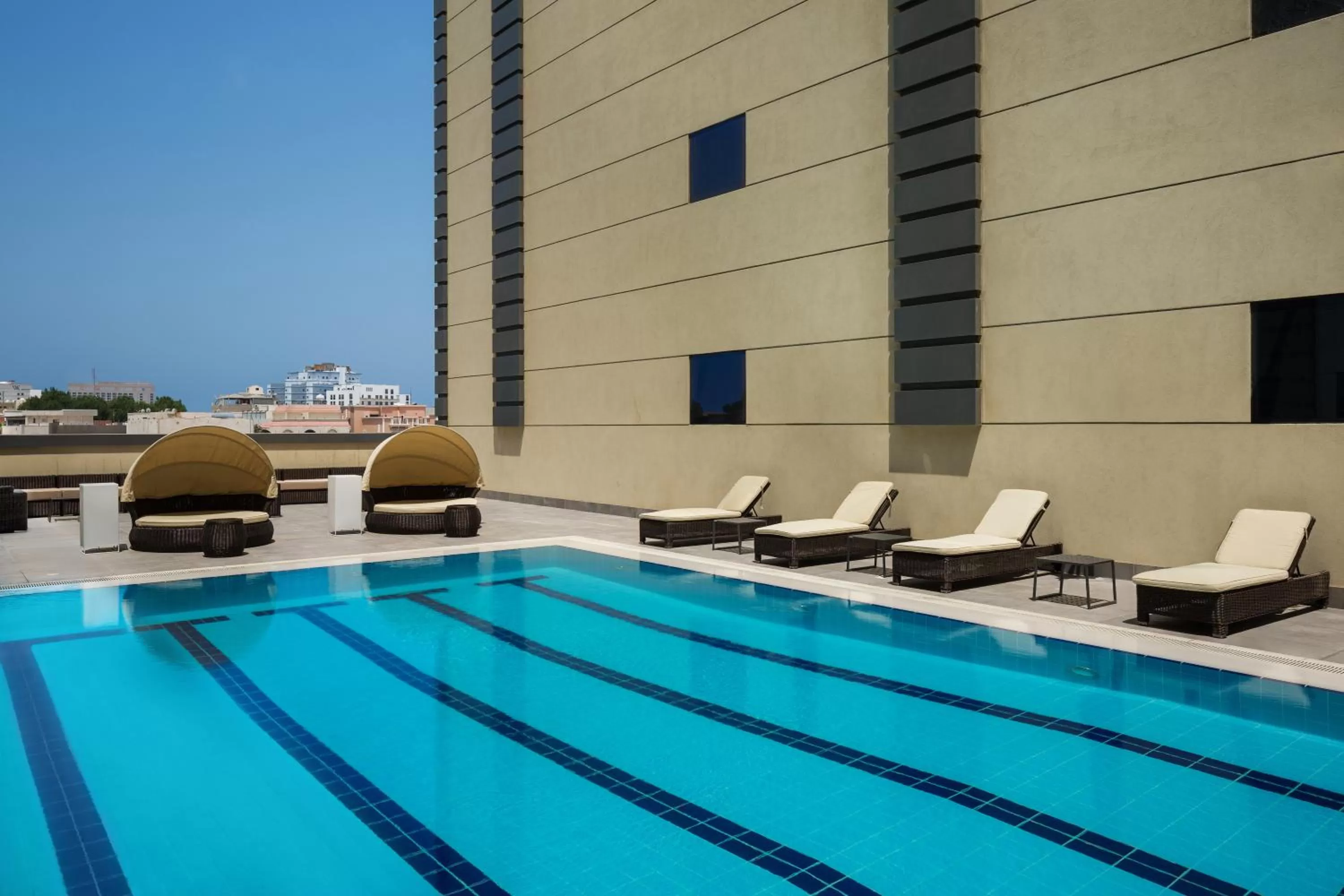 Swimming pool in Adagio Aparthotel Jeddah Malik Road