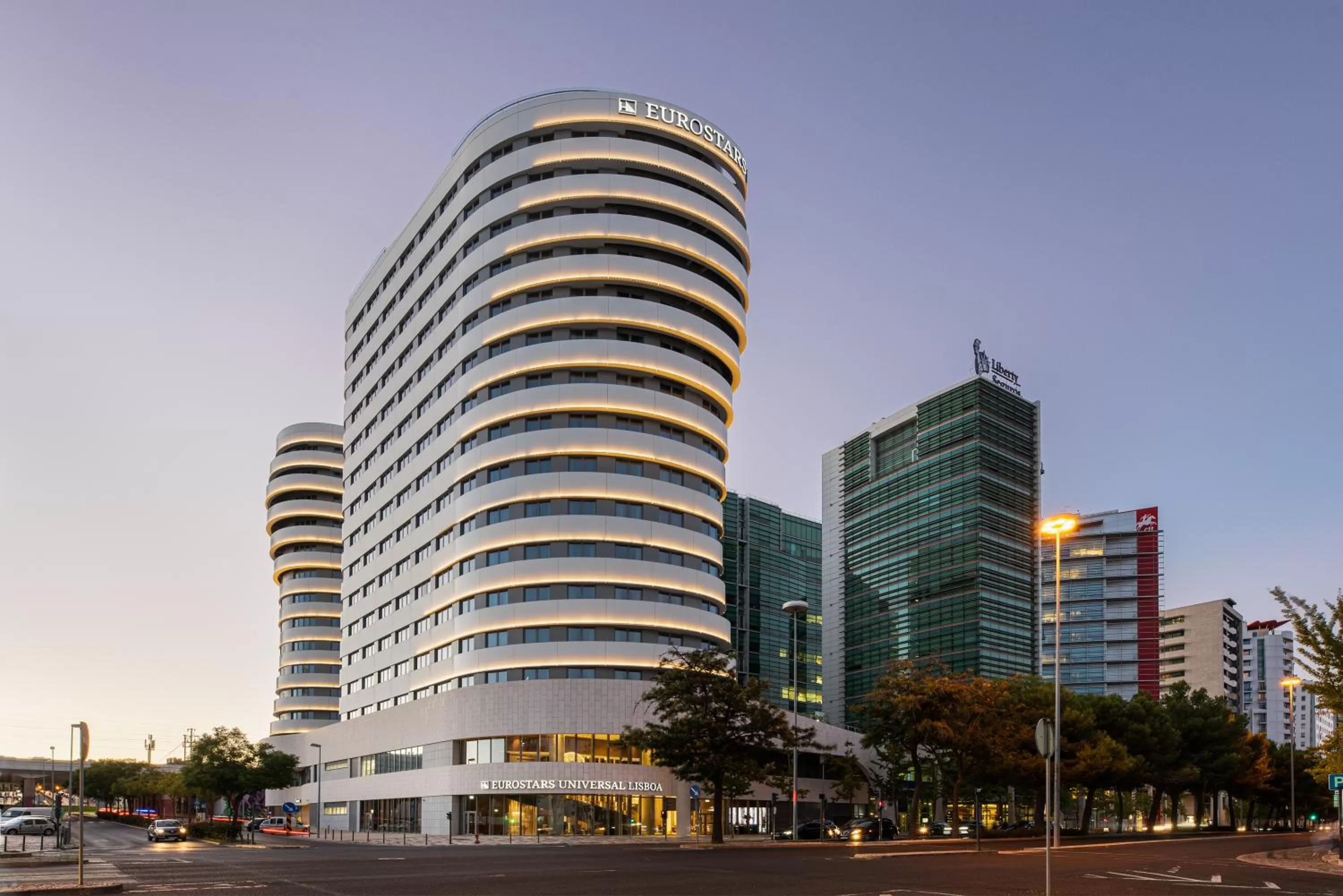 Property building in Eurostars Universal Lisboa