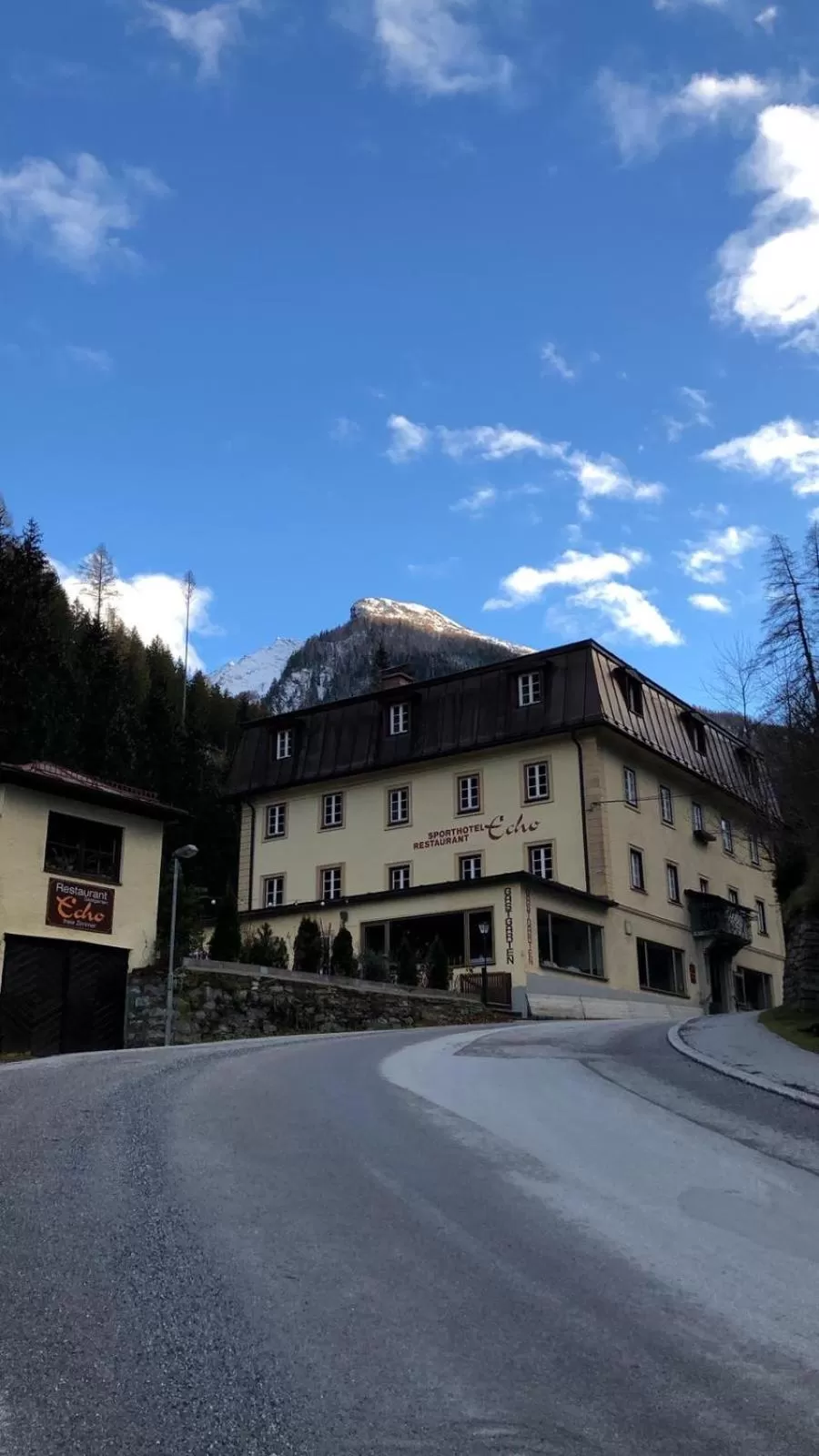 Property building in Hotel Echo