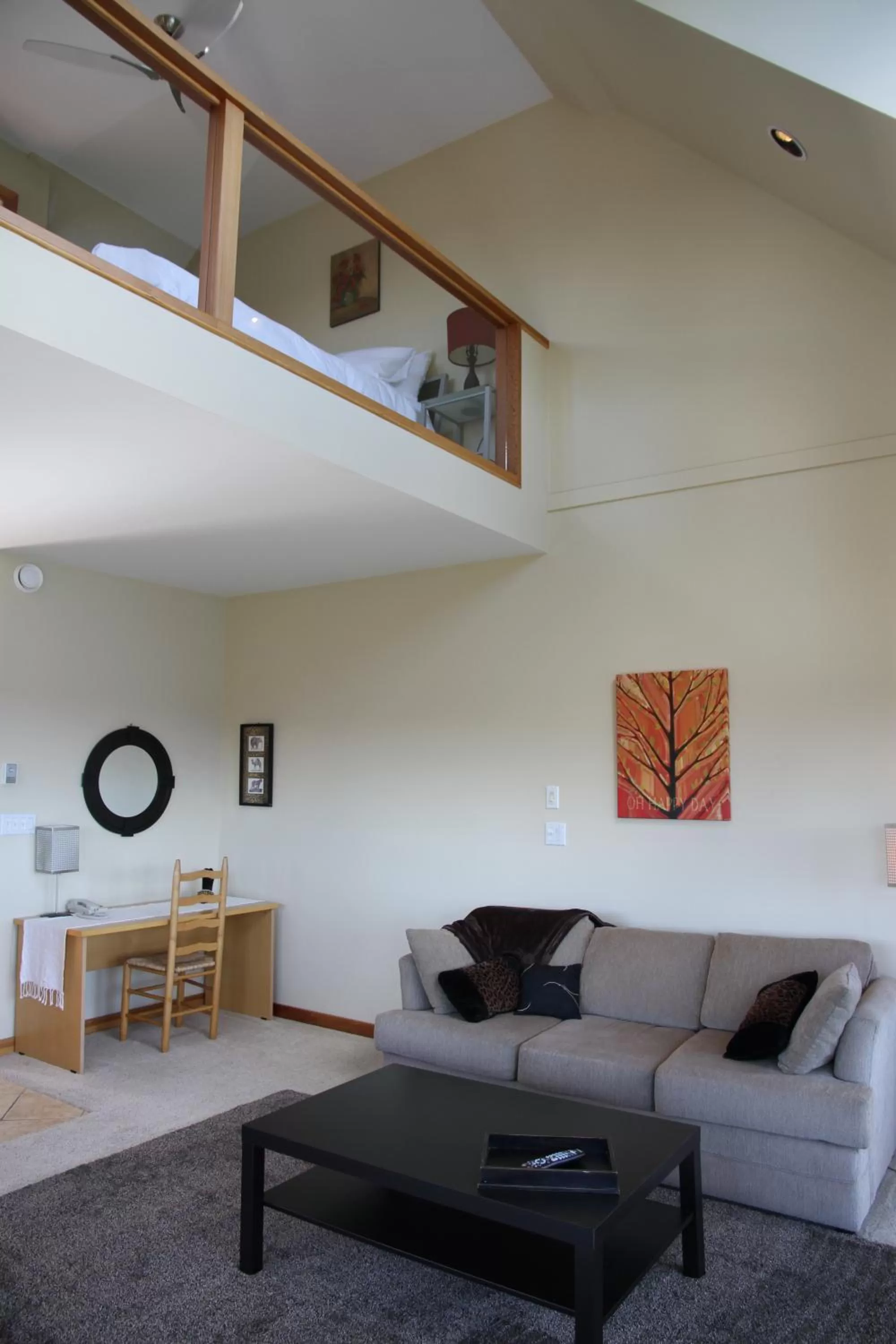 Living room in Moon Water Lodge