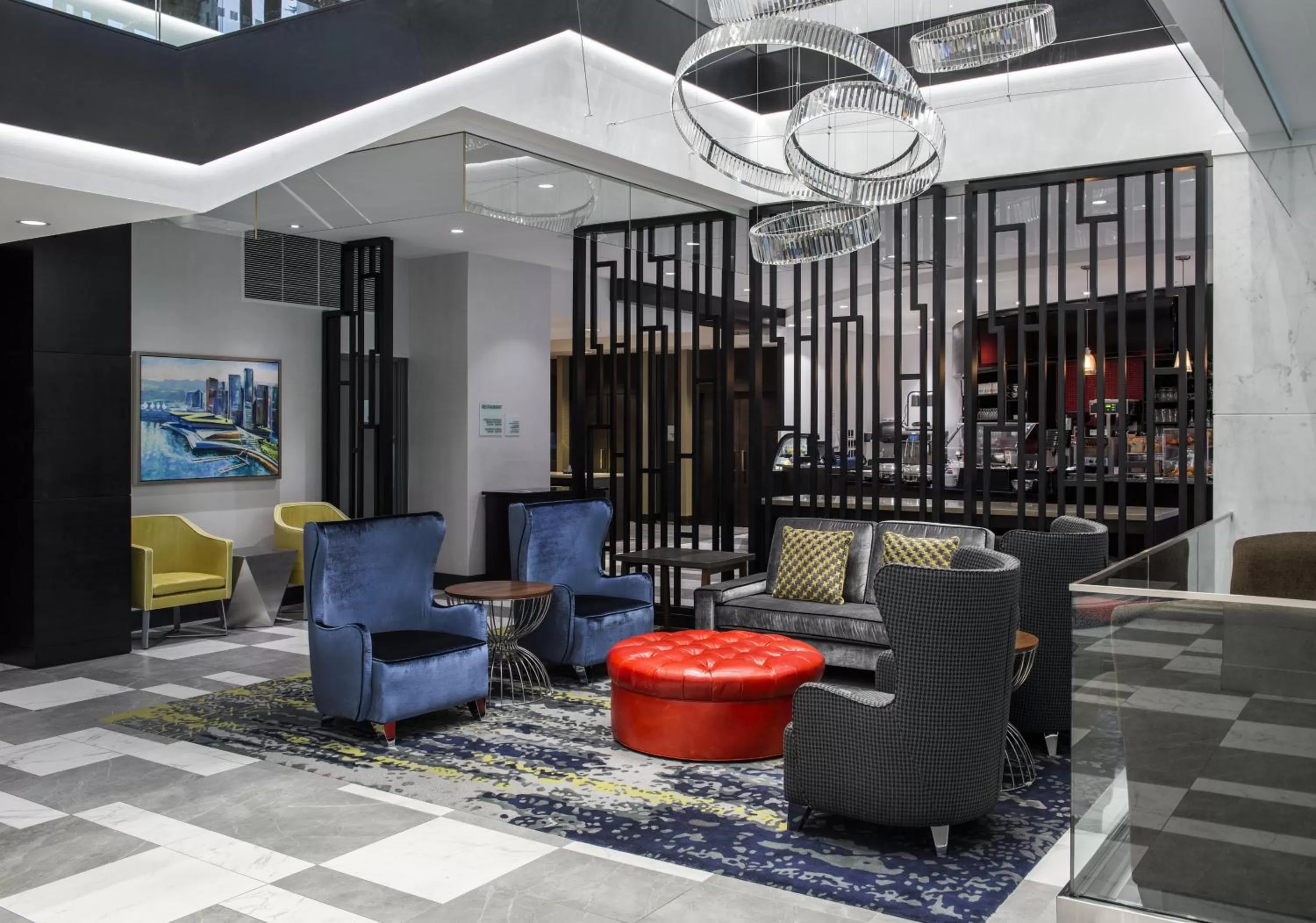 Lobby or reception in Holiday Inn & Suites Vancouver Downtown by IHG