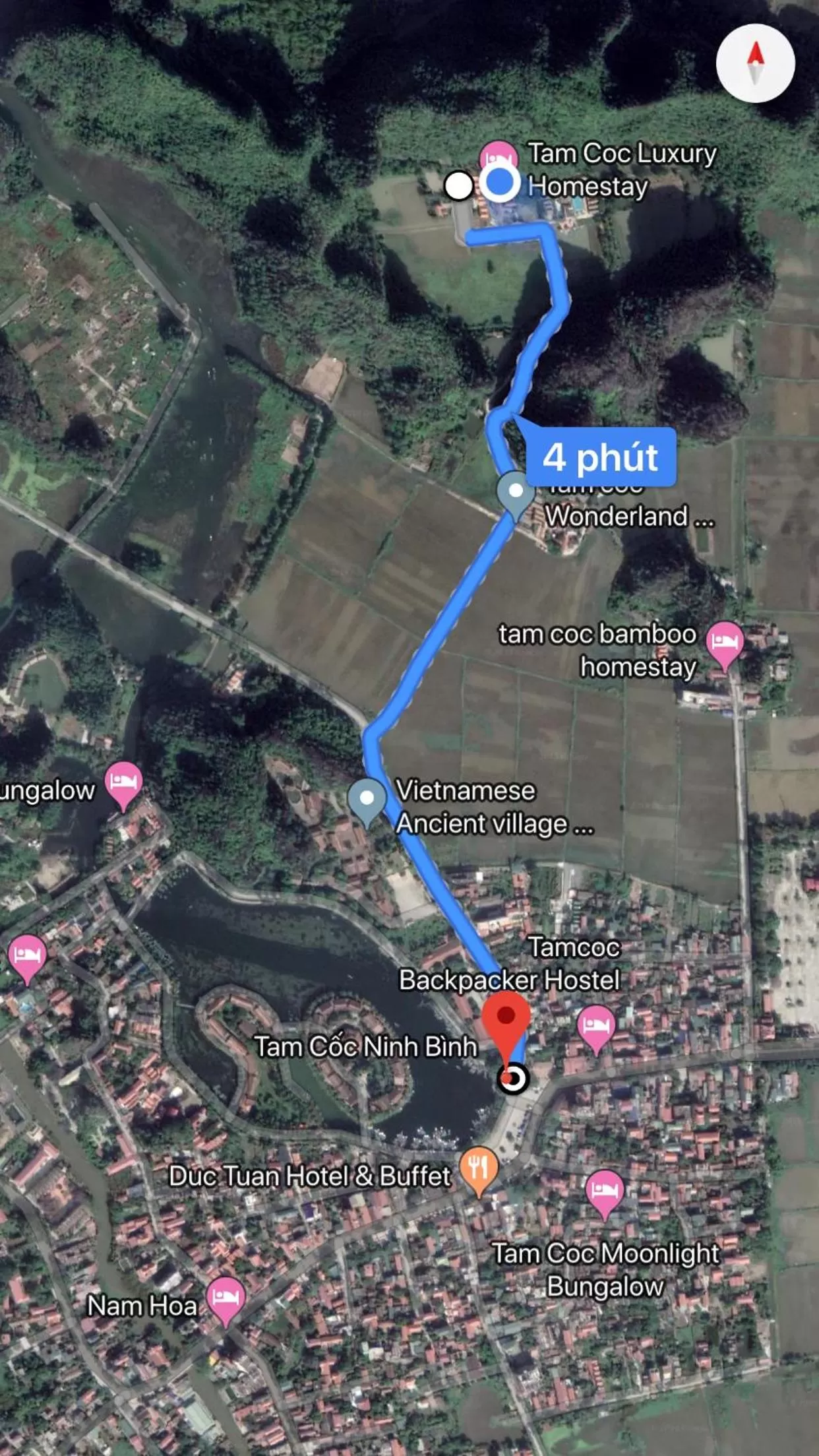 Facade/entrance in Tam Coc Luxury Homestay