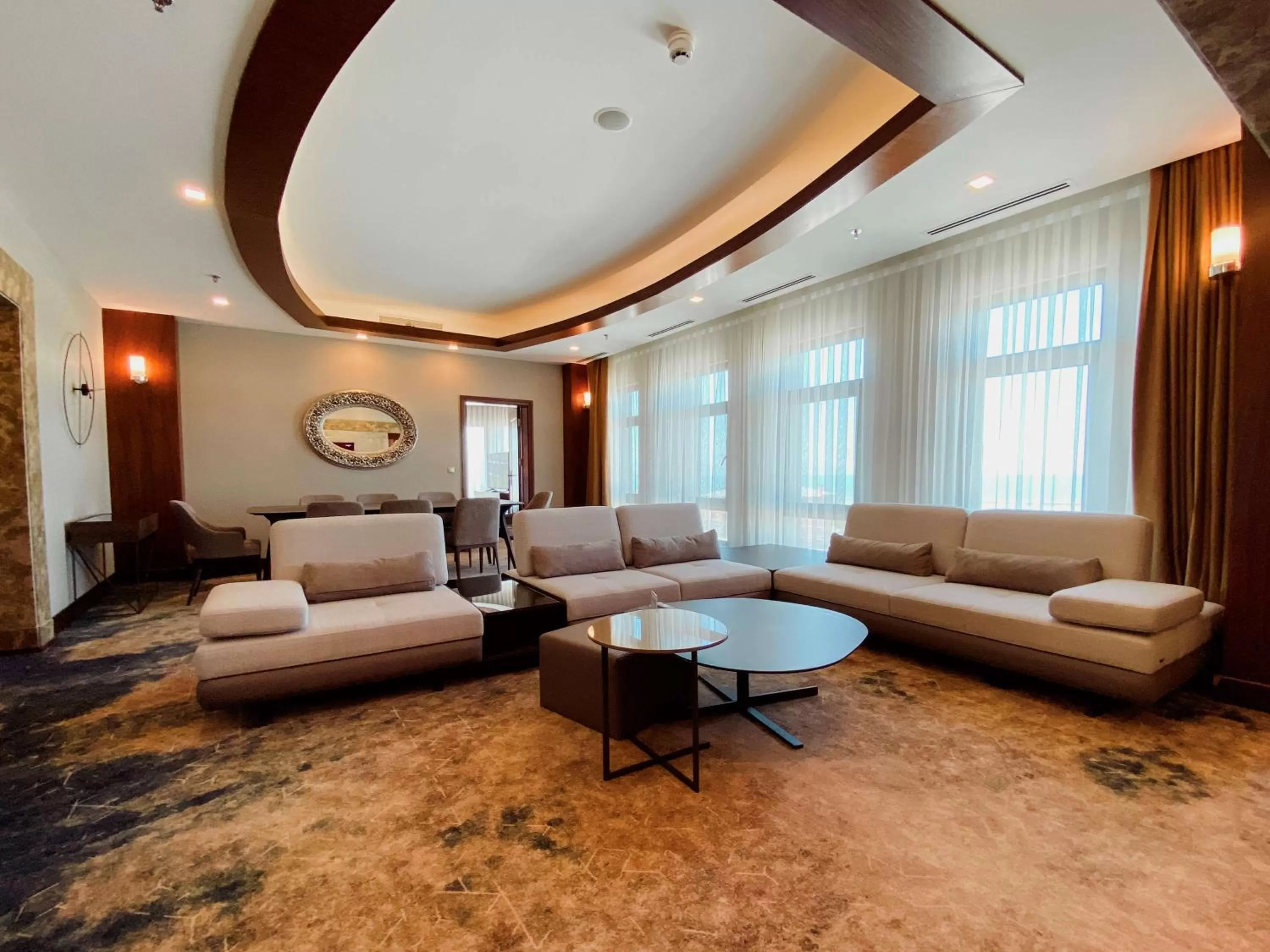 Living room in Doubletree by Hilton Van