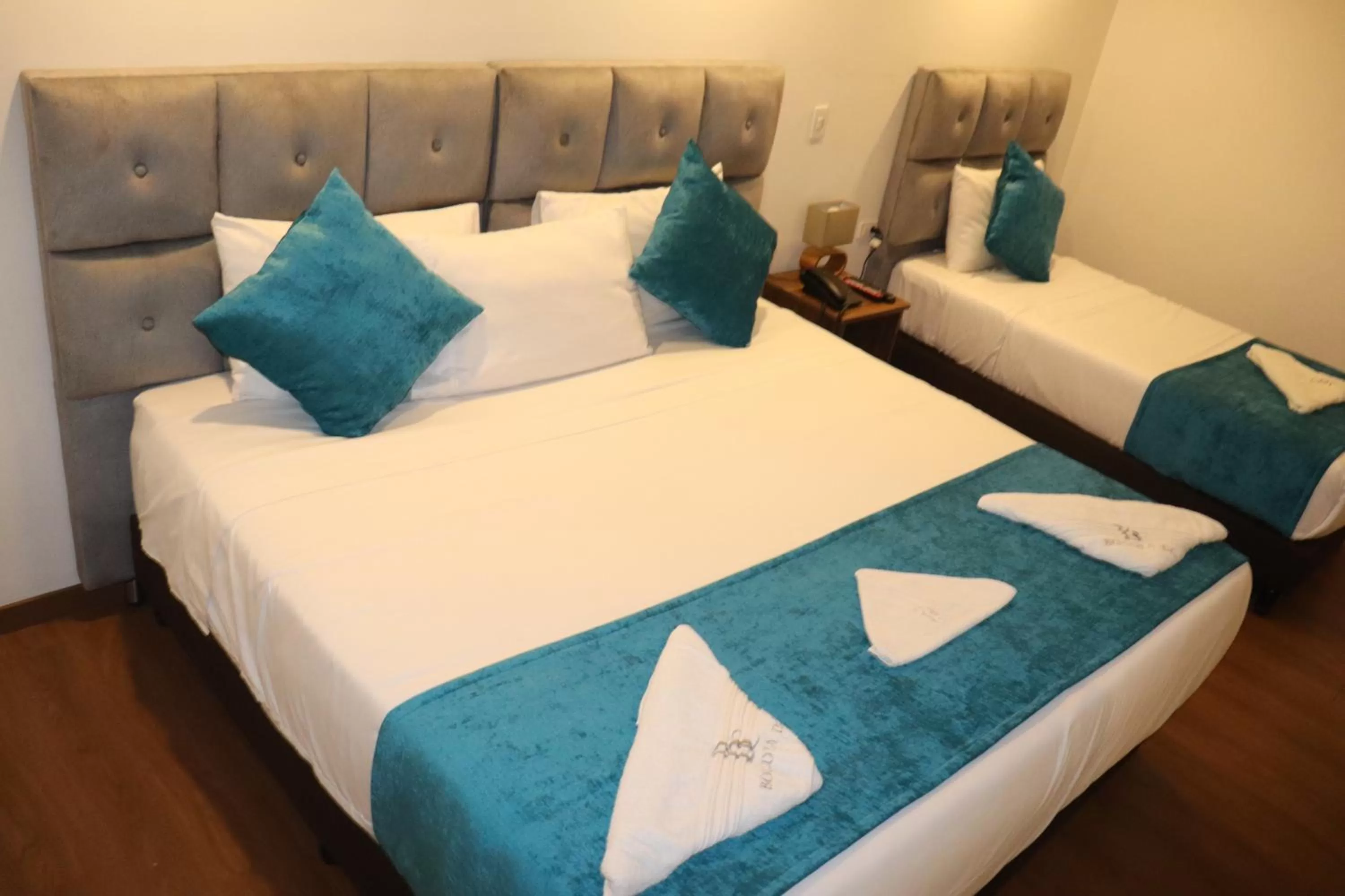 Bed in Hotel Bogota DC