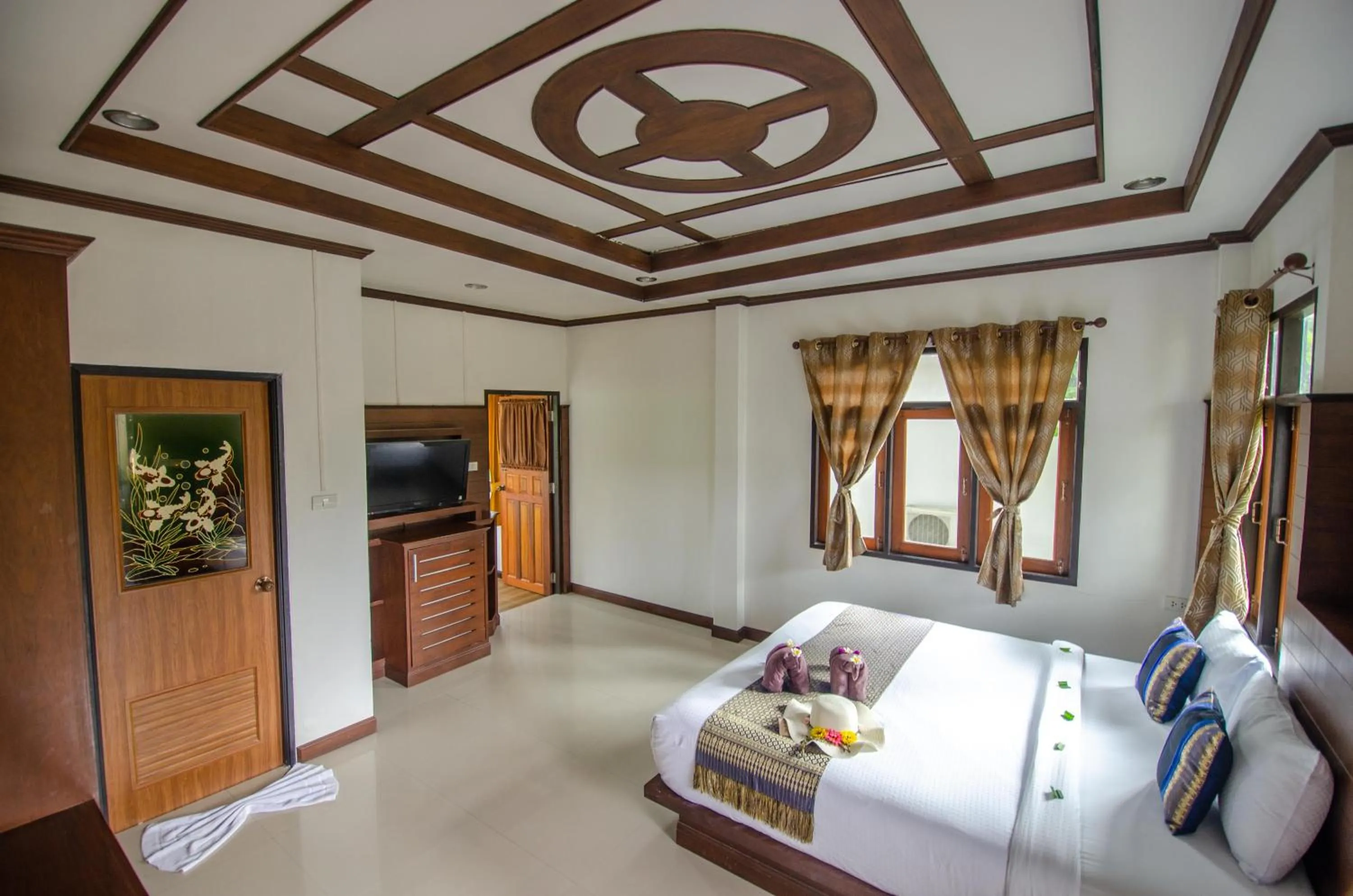 Bed in Khum Laanta Resort - SHA Extra Plus