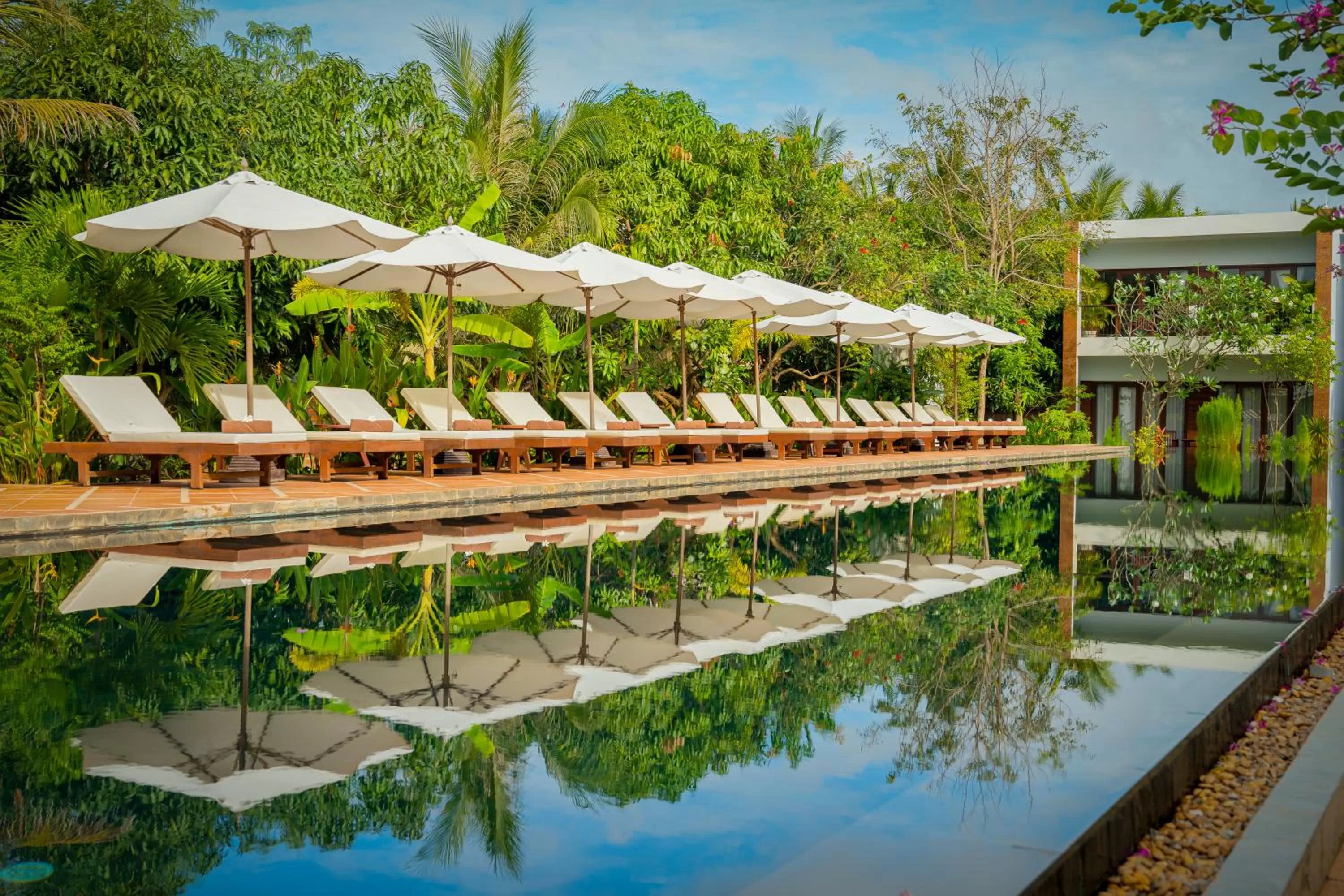 Property building in Khmer House Resort