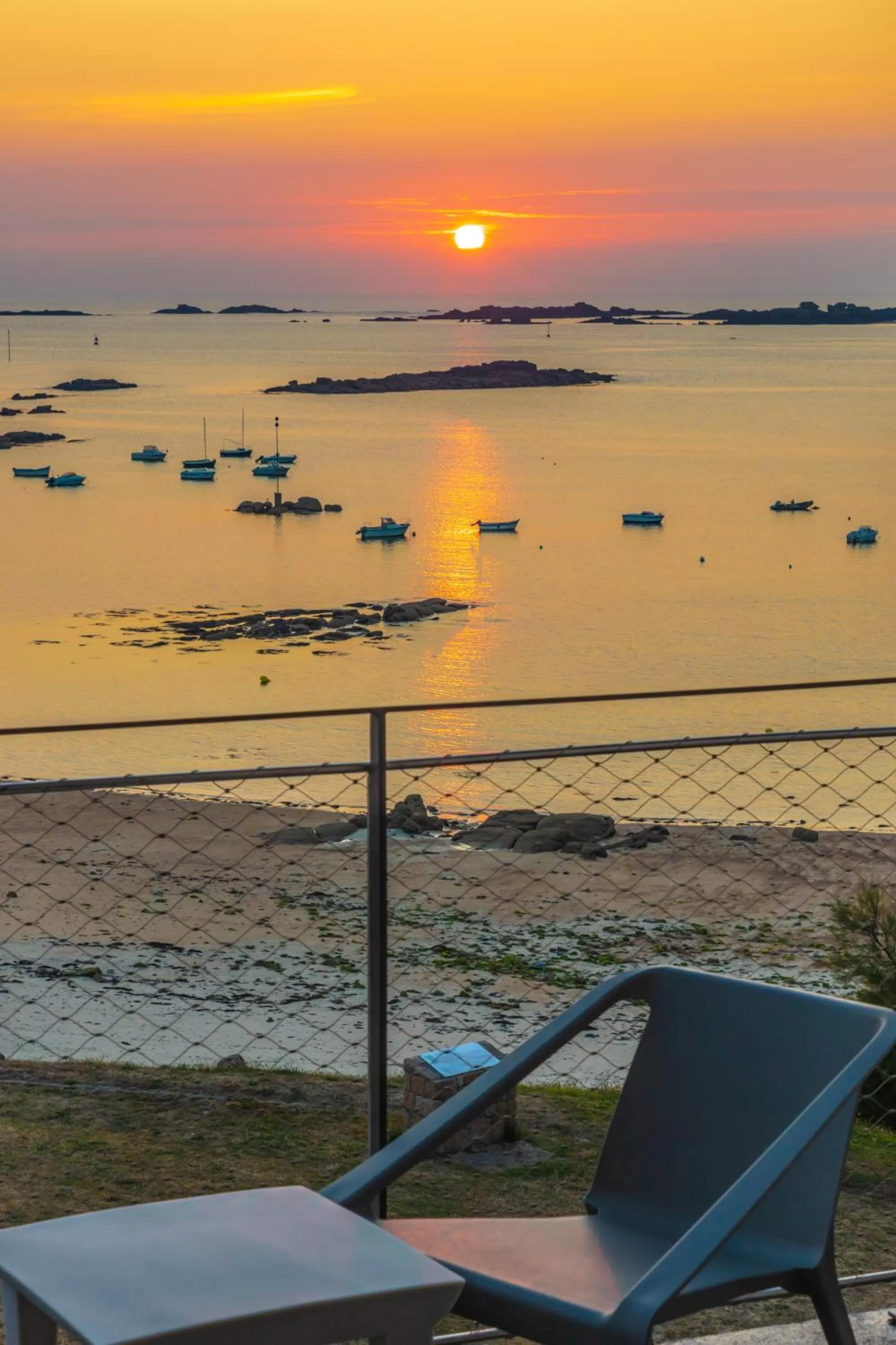 Day in Pavillon de la plage