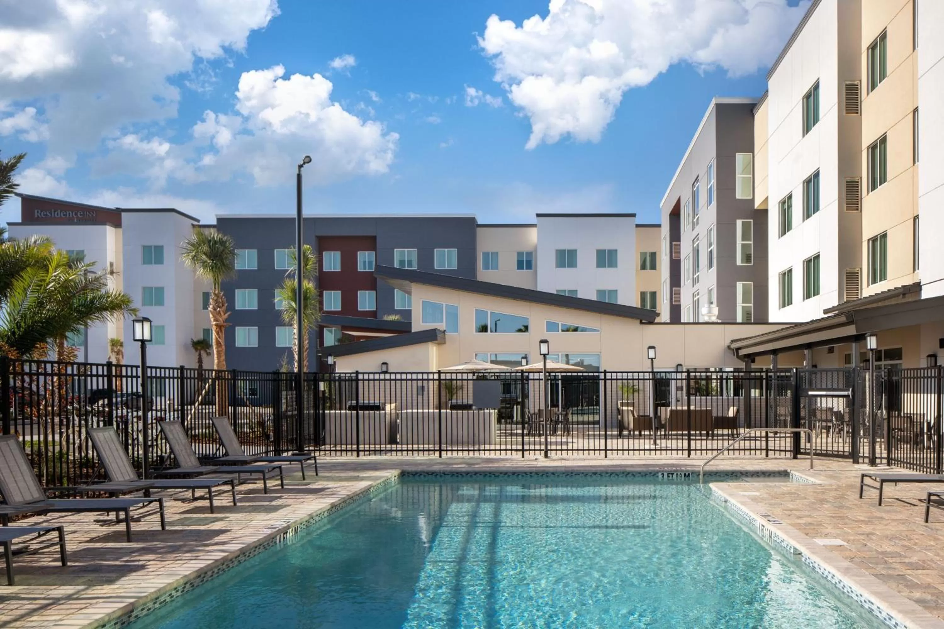 Swimming pool in Residence Inn by Marriott Tampa Wesley Chapel