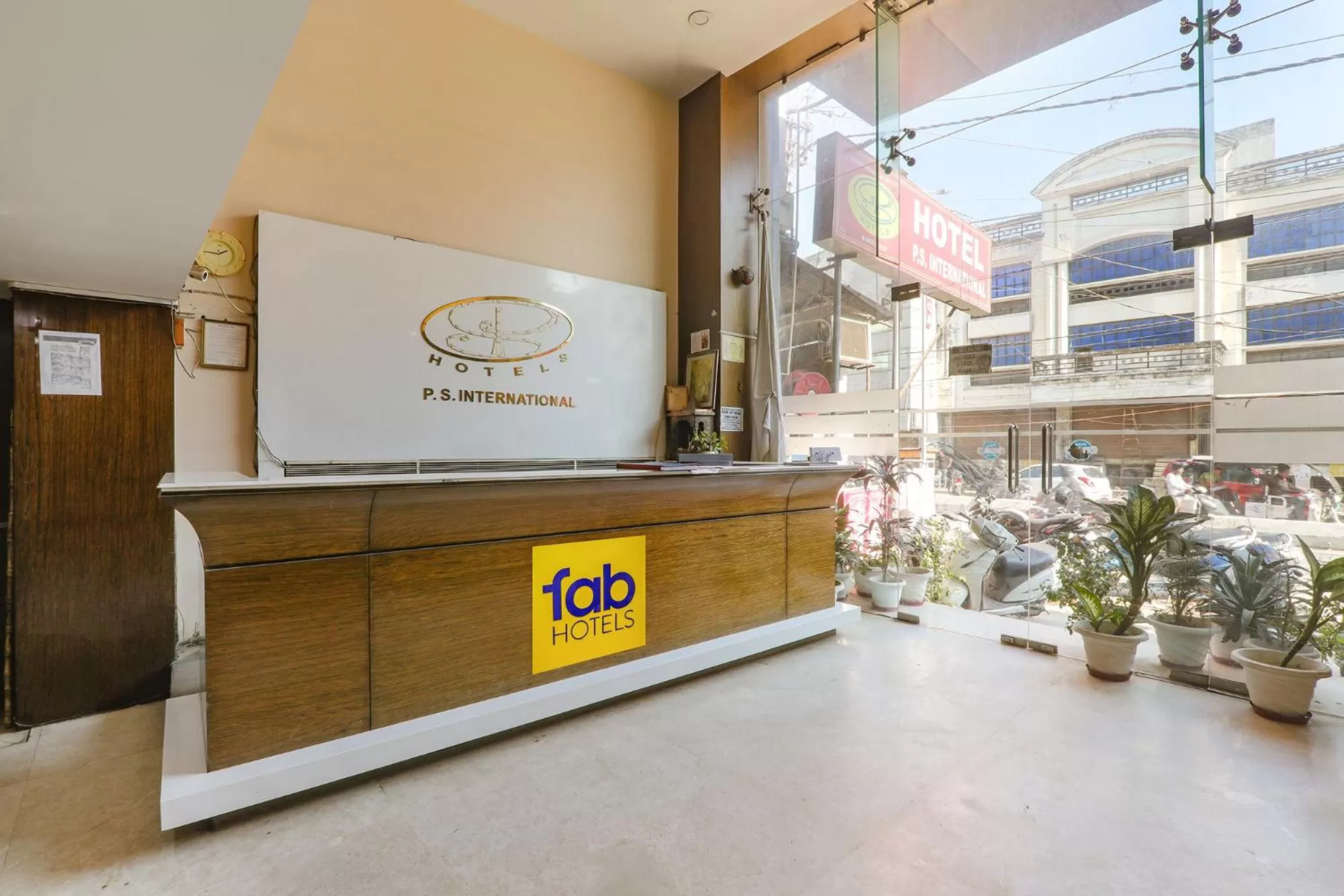 Lobby or reception in FabHotel PS International