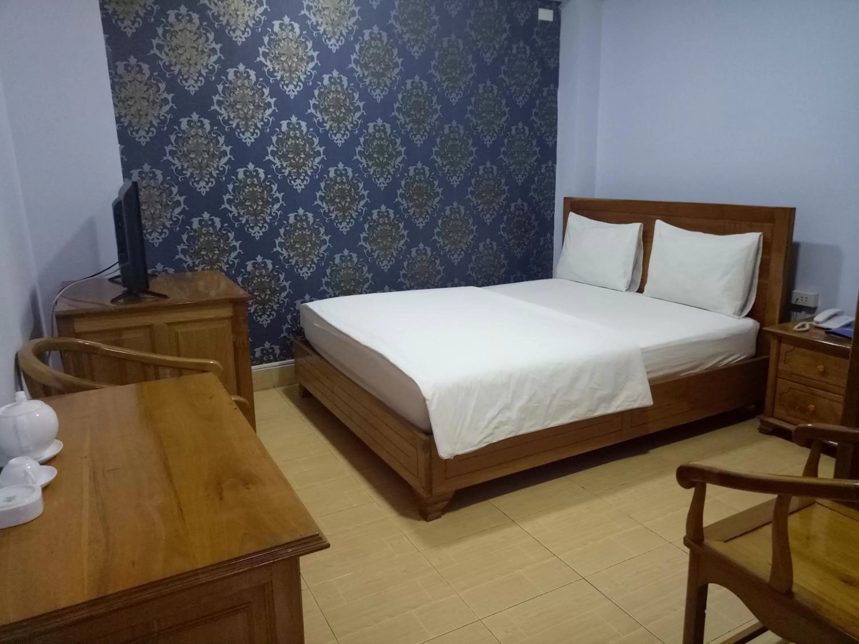 Bed in Khách sạn Phú An