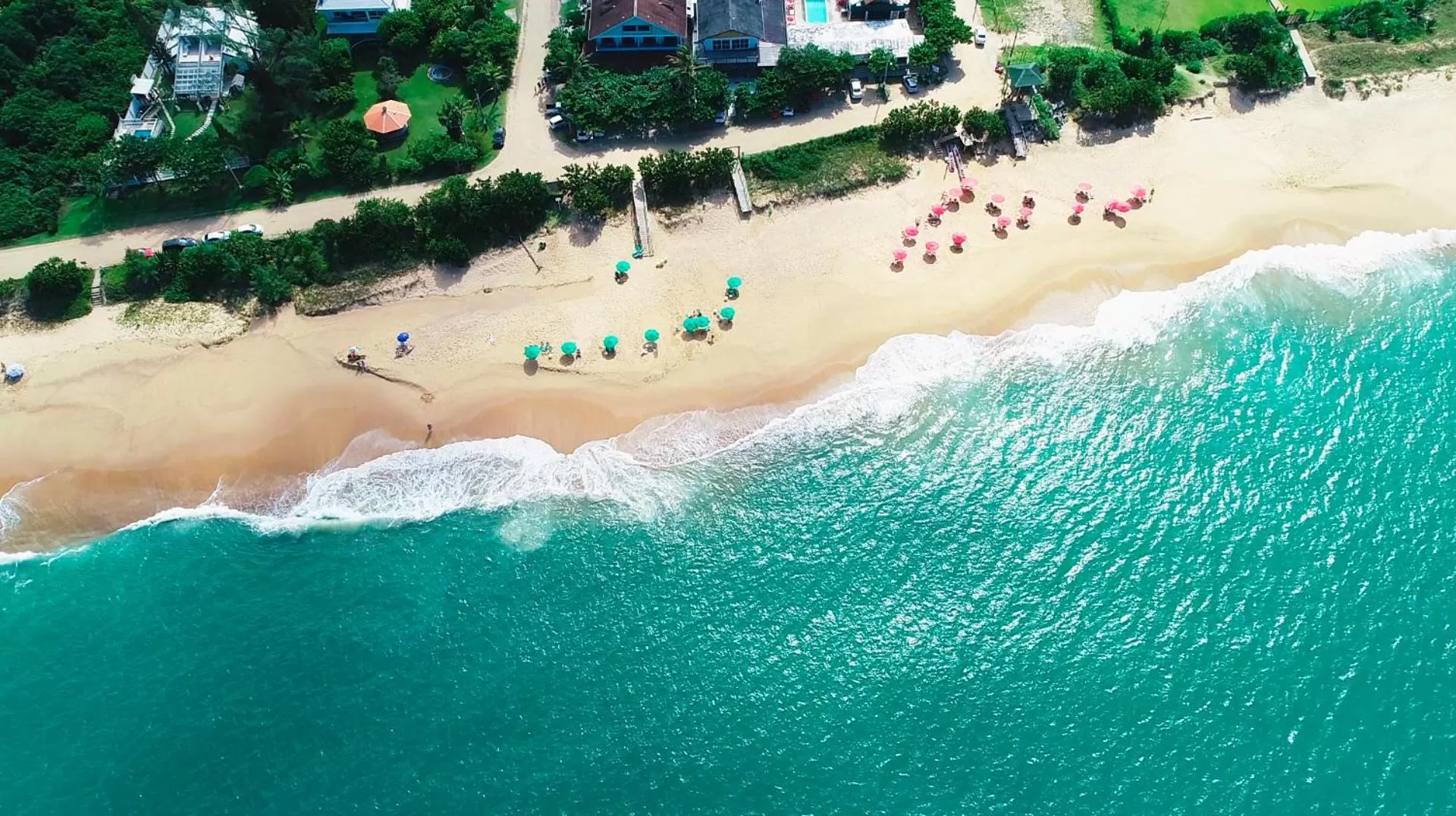 Bird's-eye View in Pousada OceAnas Frente Mar Estaleiro