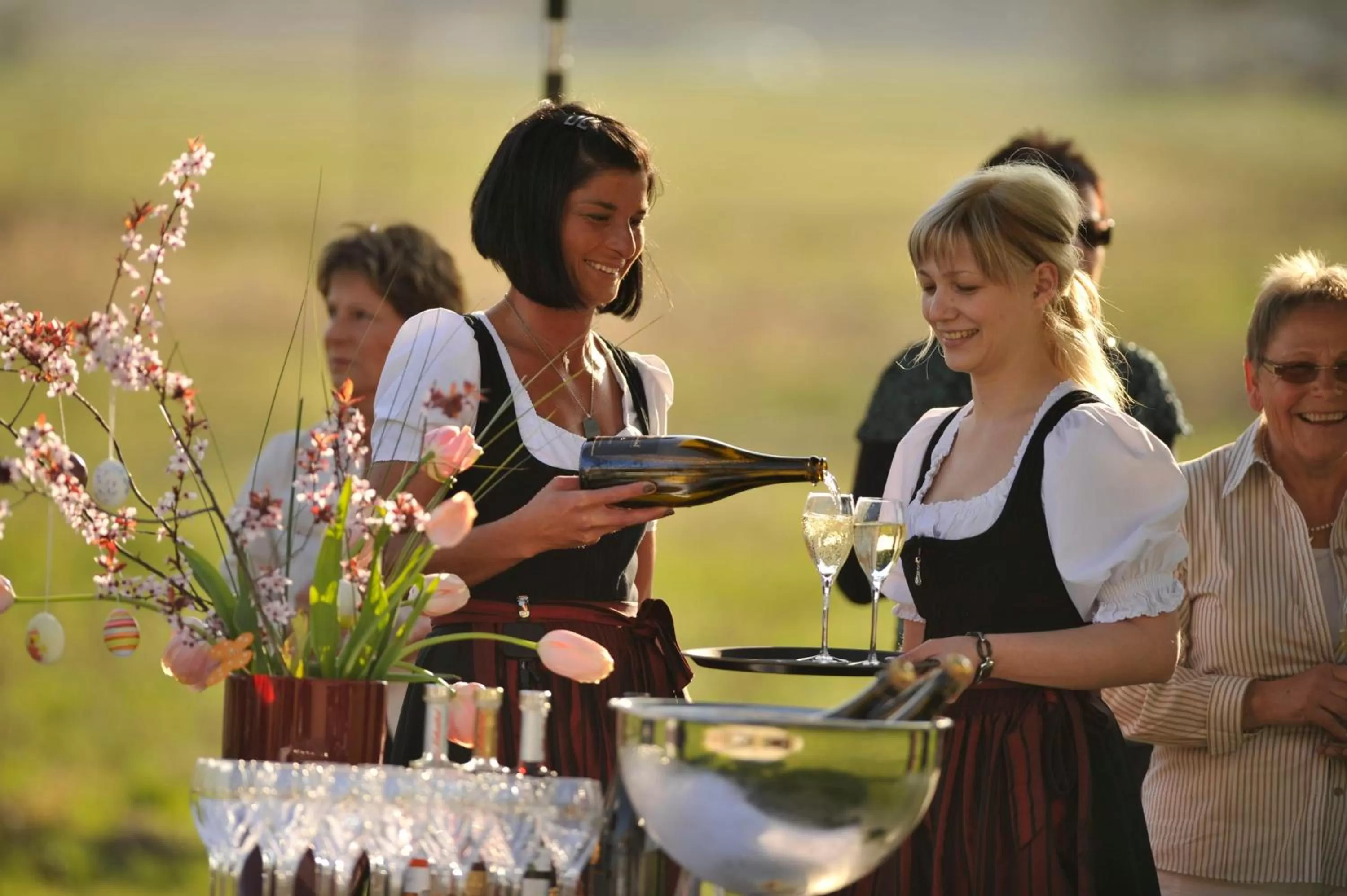 Staff in Hotel Restaurant Zeiskamer Mühle