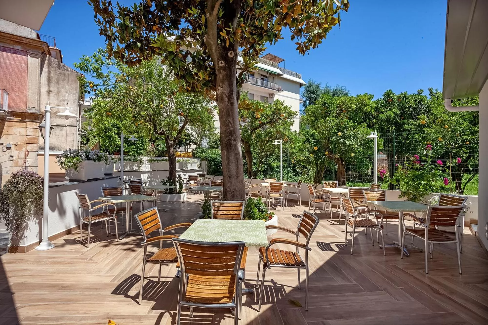 Garden in Hotel Angelina