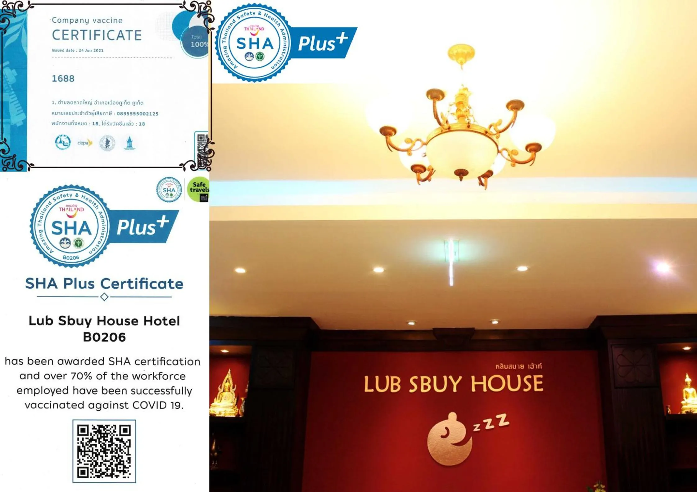 Property building in Lub Sbuy House Hotel - SHA