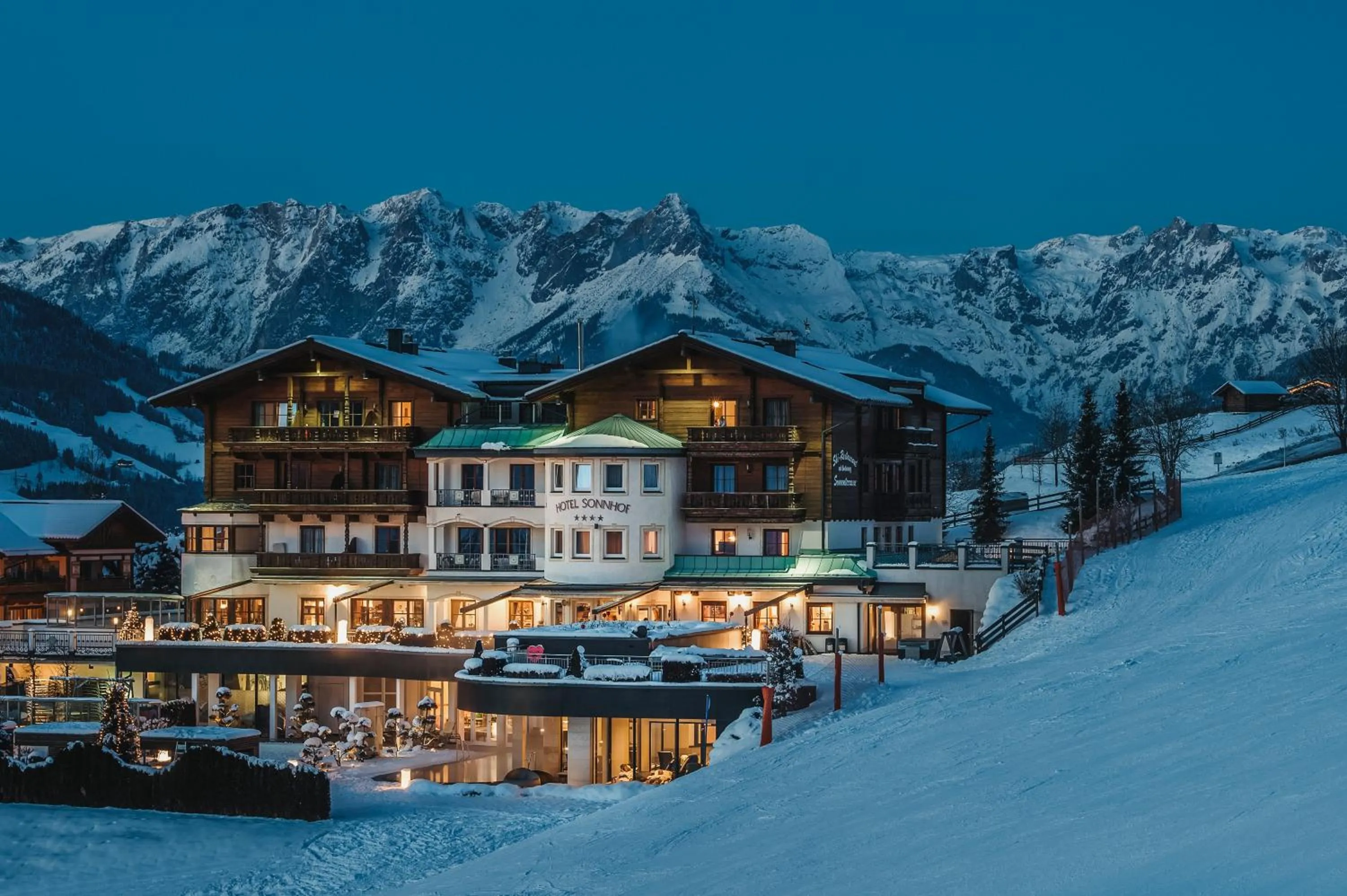 Property building in Sonnhof Alpendorf - an adults only place