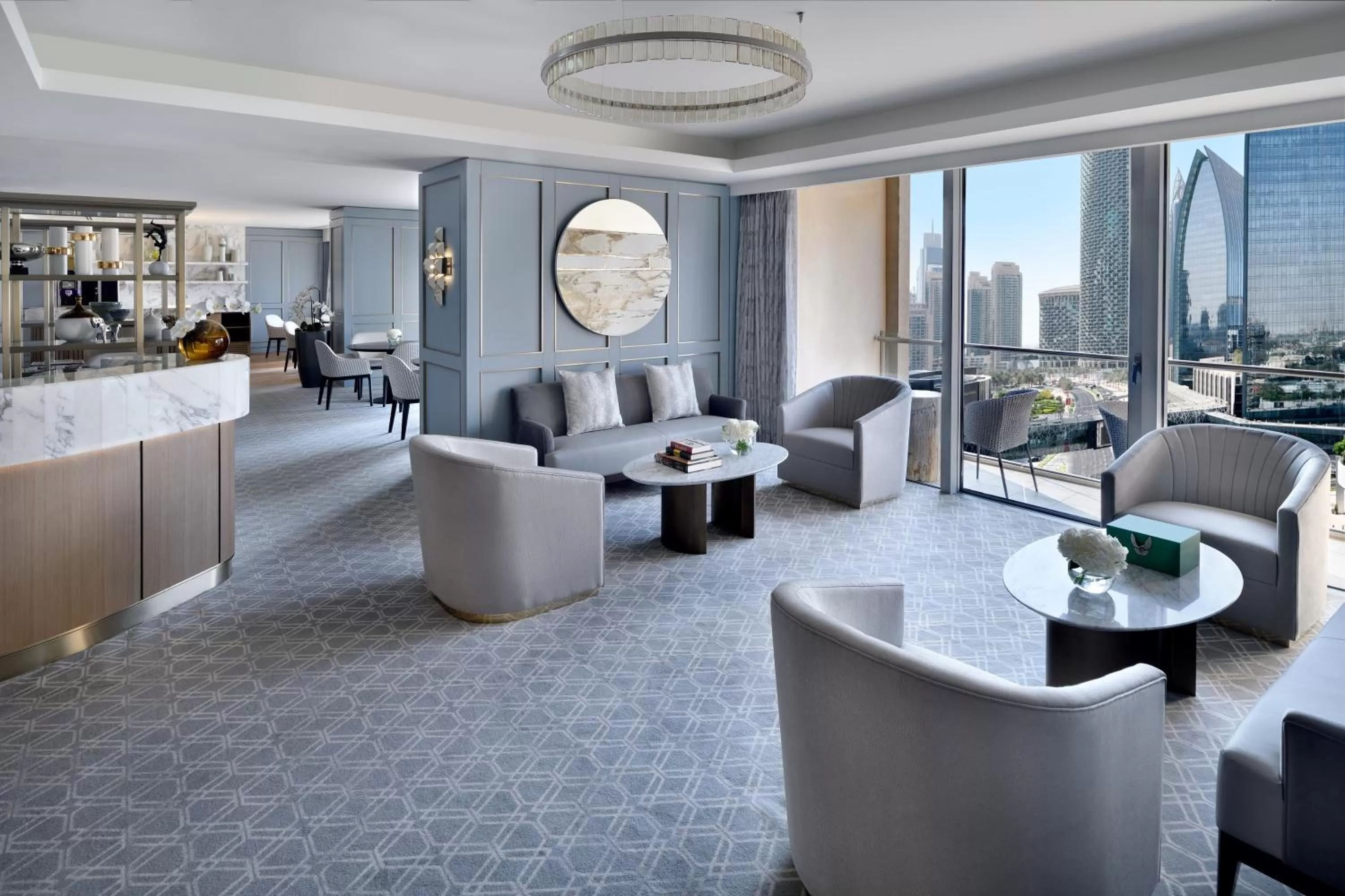 Lounge or bar in Address Dubai Mall