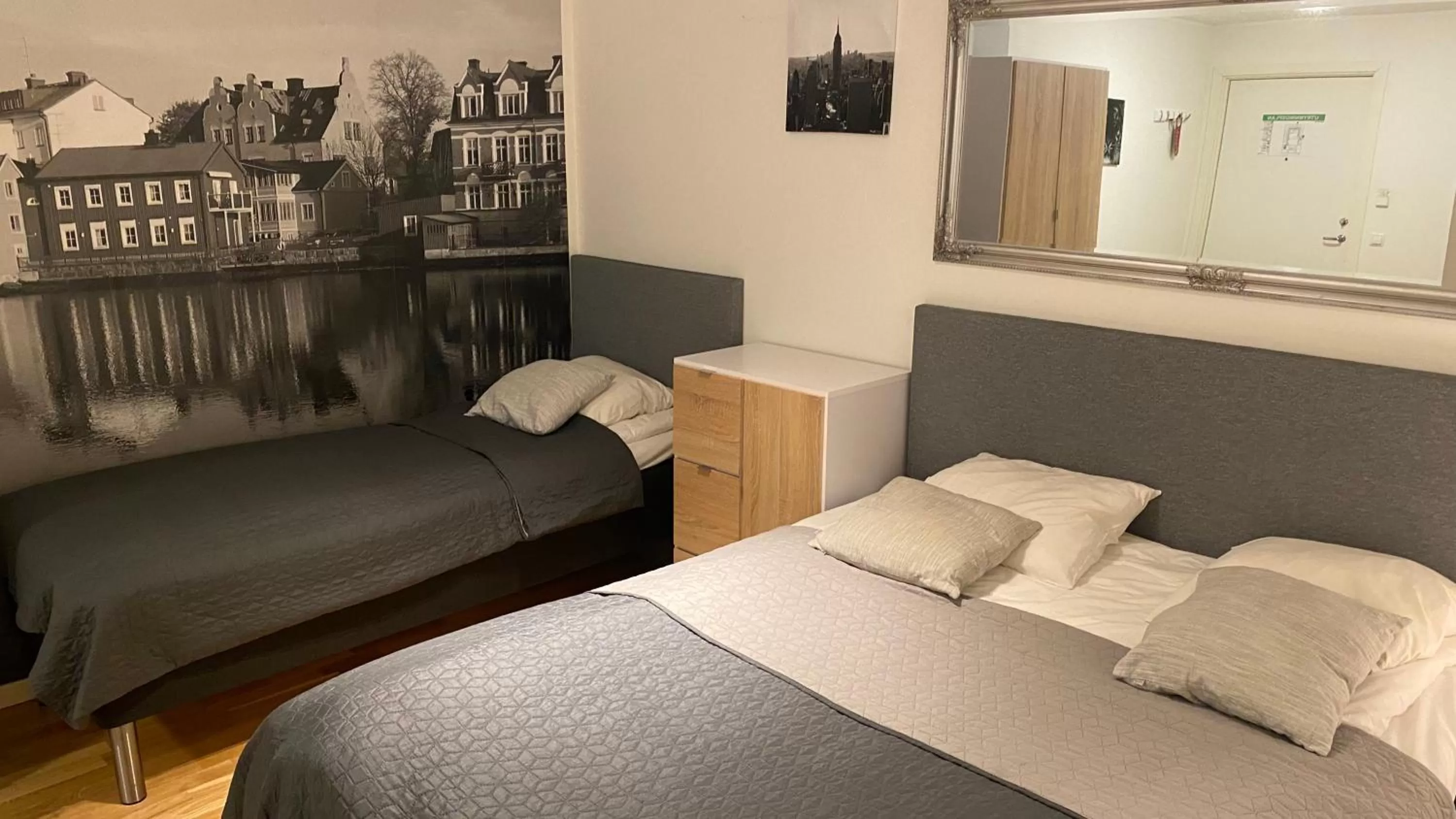 Bed in Hotell TunaPark