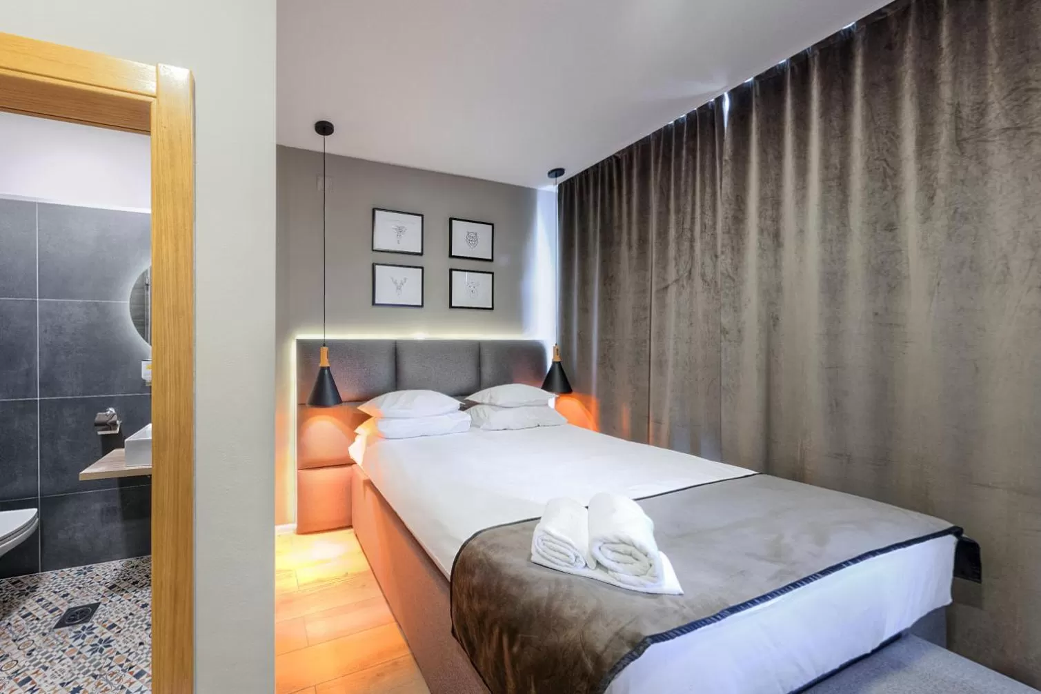 Bed in Boutique Hotel St Georgije