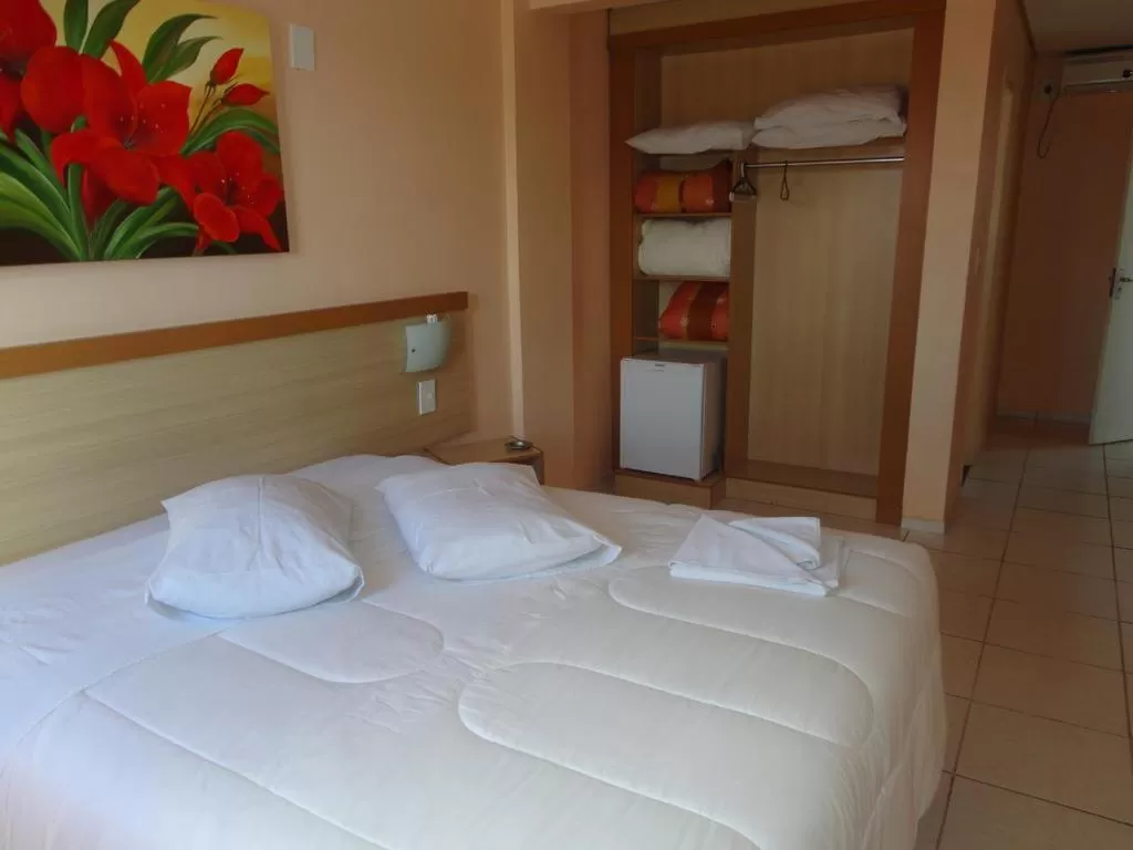 Bed in Al-Manara Hotel