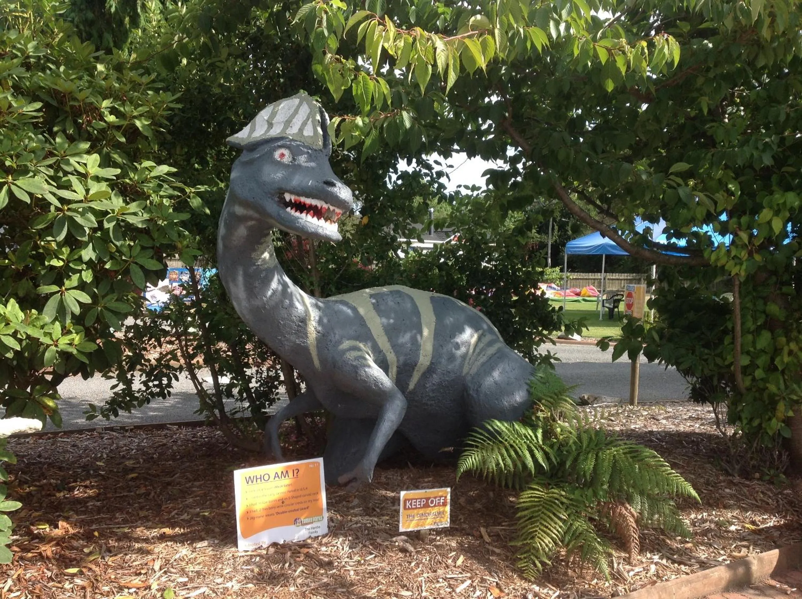 Decorative detail in All Seasons Holiday Park