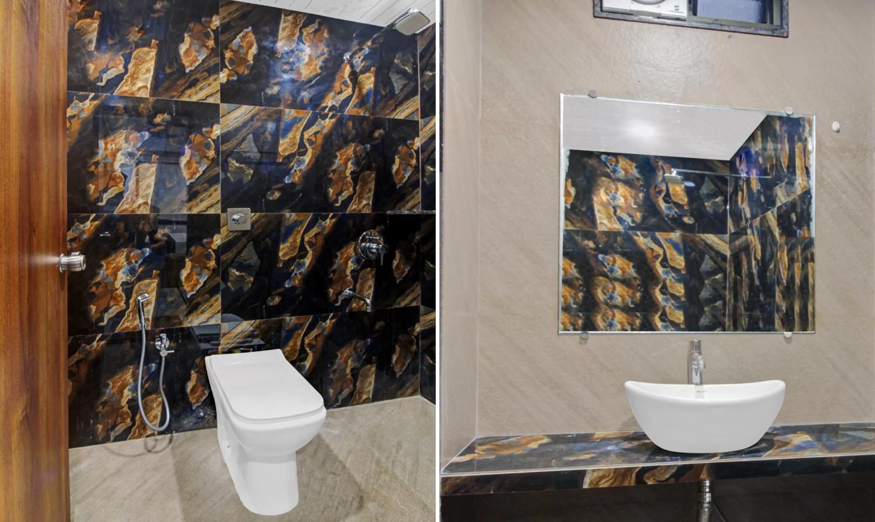 Bathroom in Treebo Hotel Rk Inn, Railway Station