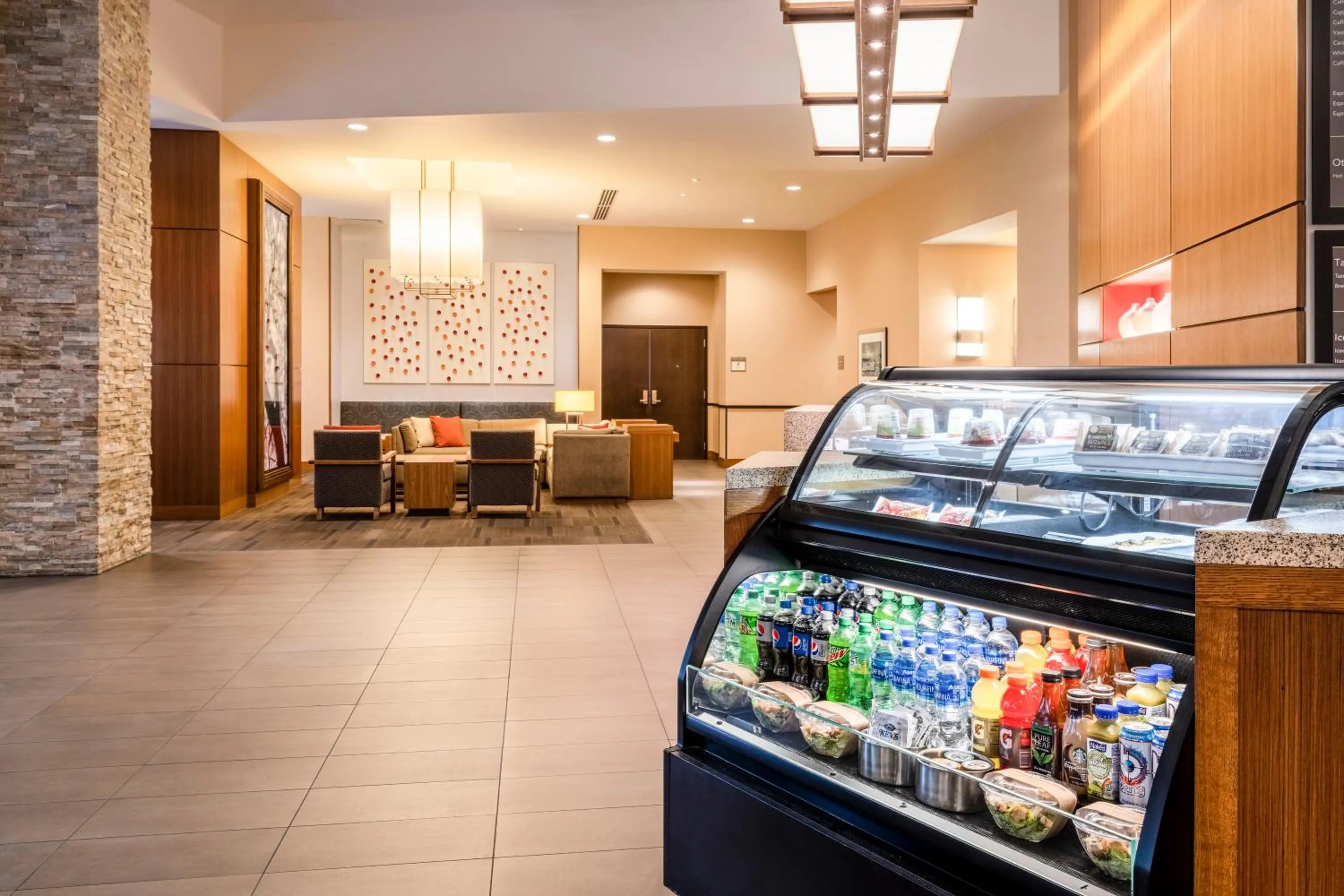 Food and drinks in Hyatt Place Austin Downtown