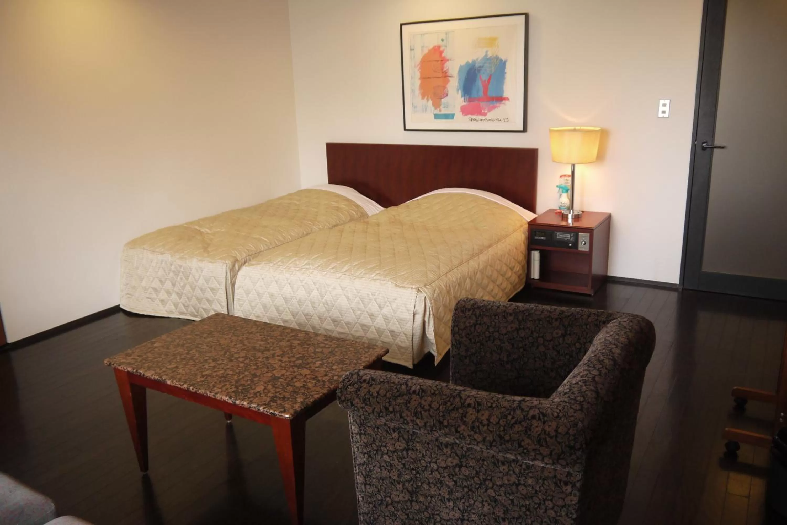 Bedroom, Bed in The Residential Suites Fukuoka