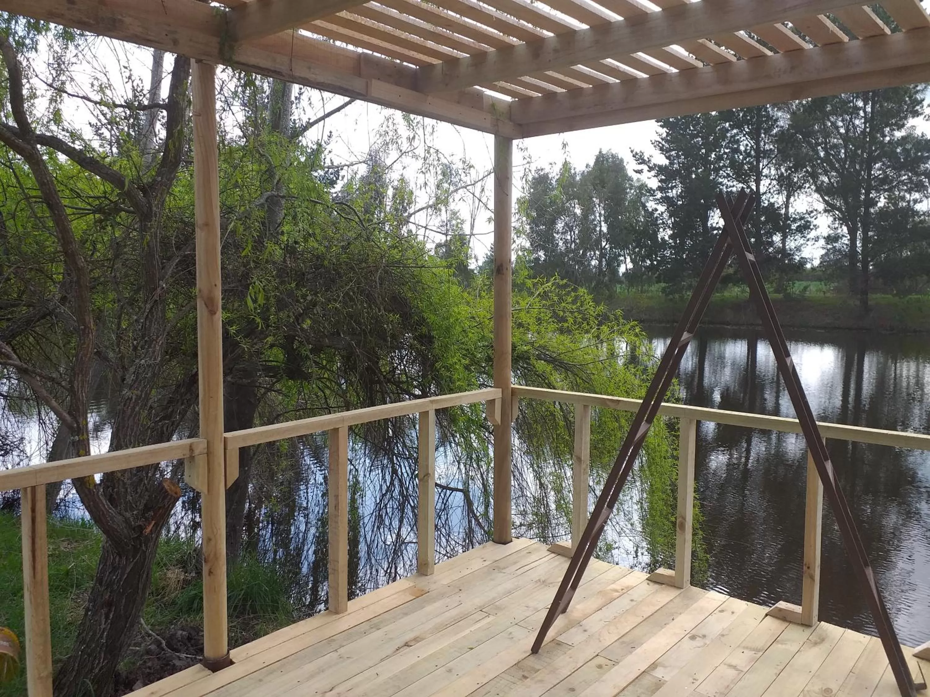 Balcony/Terrace in La Casa de Adobe Natural y Más
