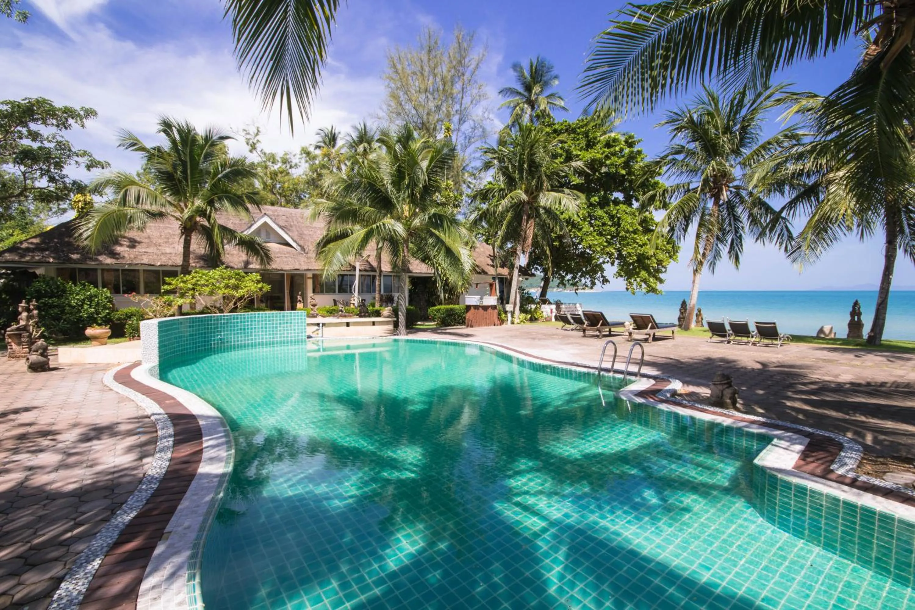 Pool view in Rajapruek Samui Resort - SHA Plus