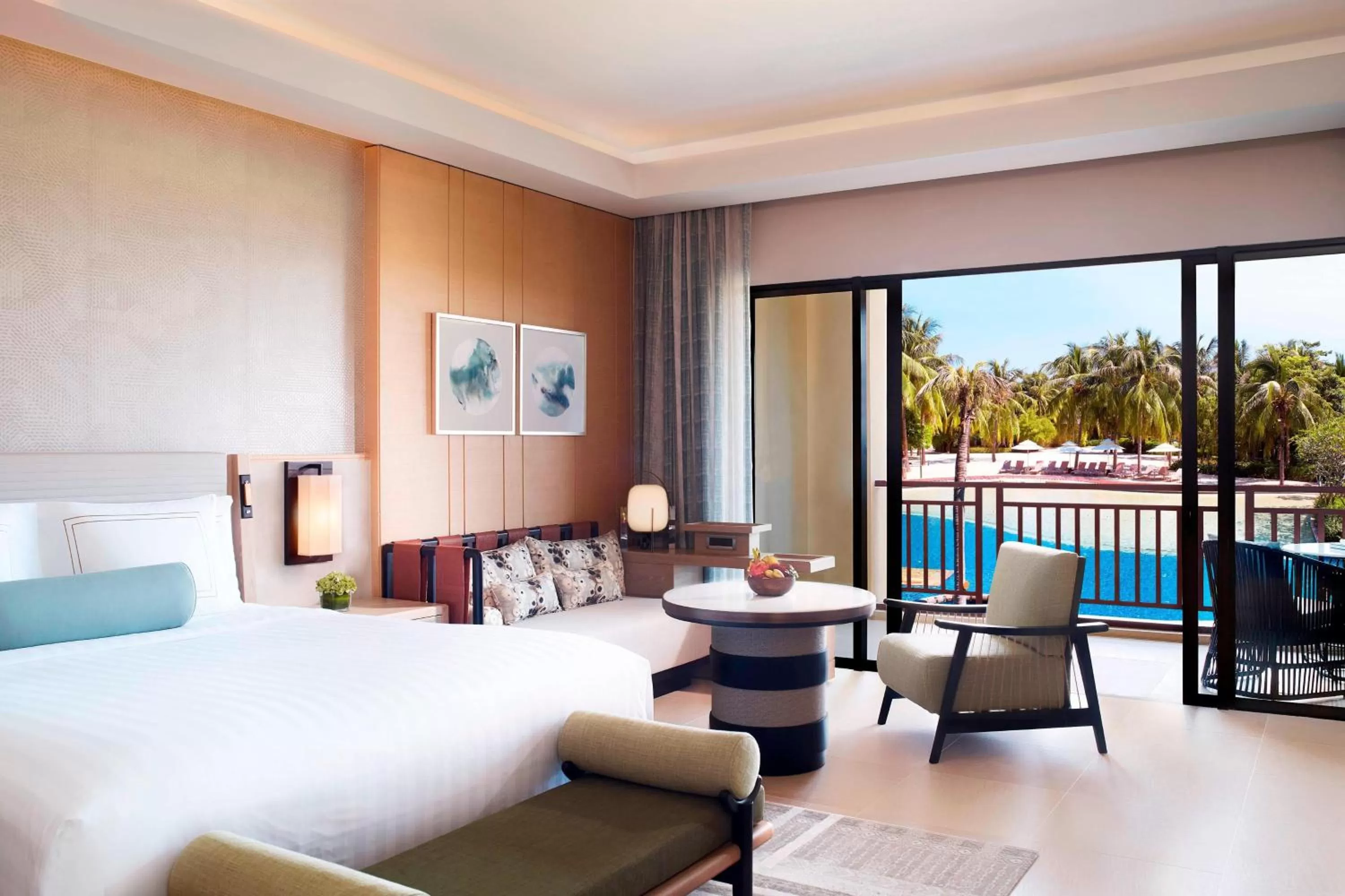 Photo of the whole room, Bed in The Ritz-Carlton Sanya, Yalong Bay