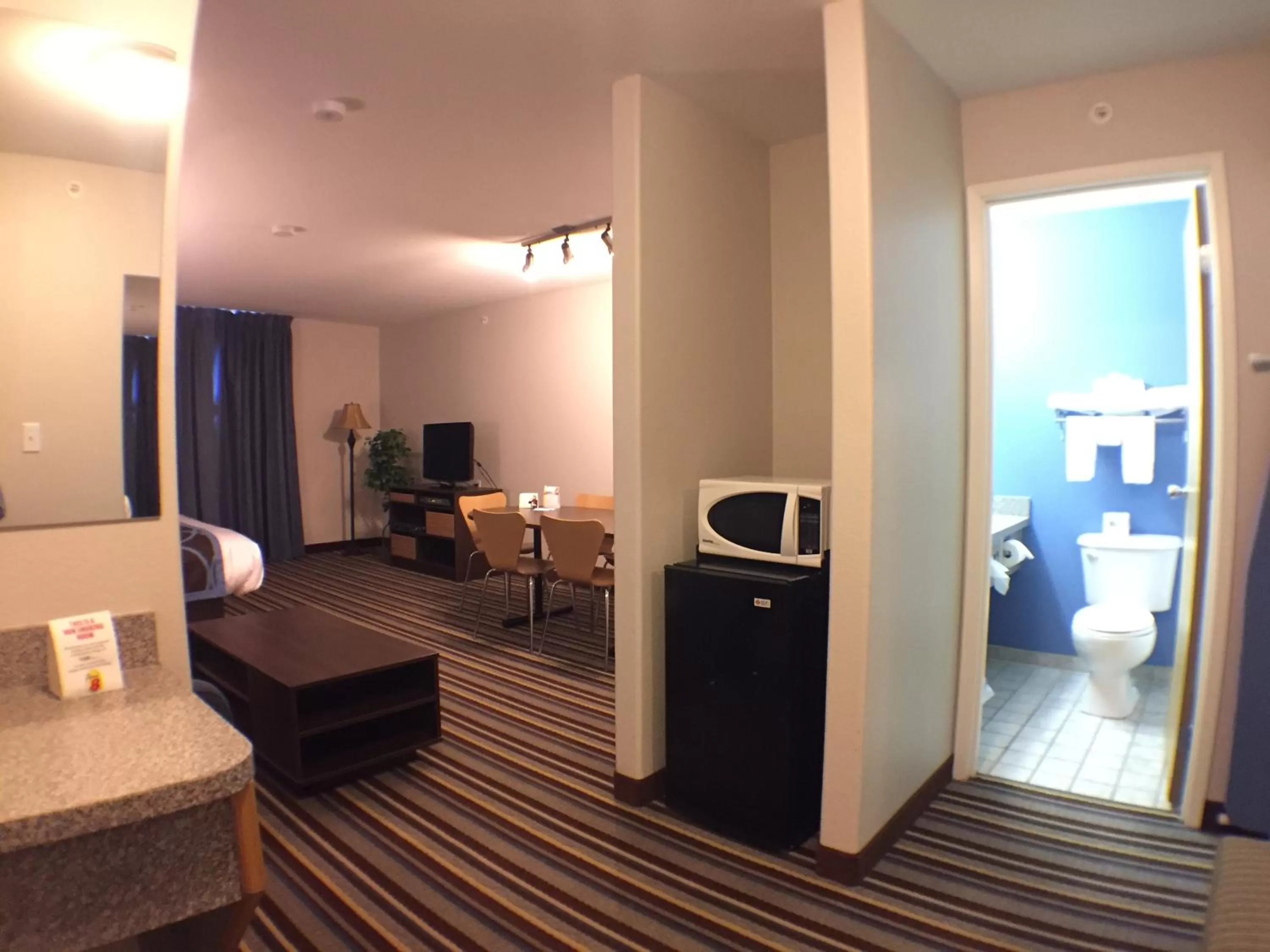 Bed in Super 8 by Wyndham Fort Frances