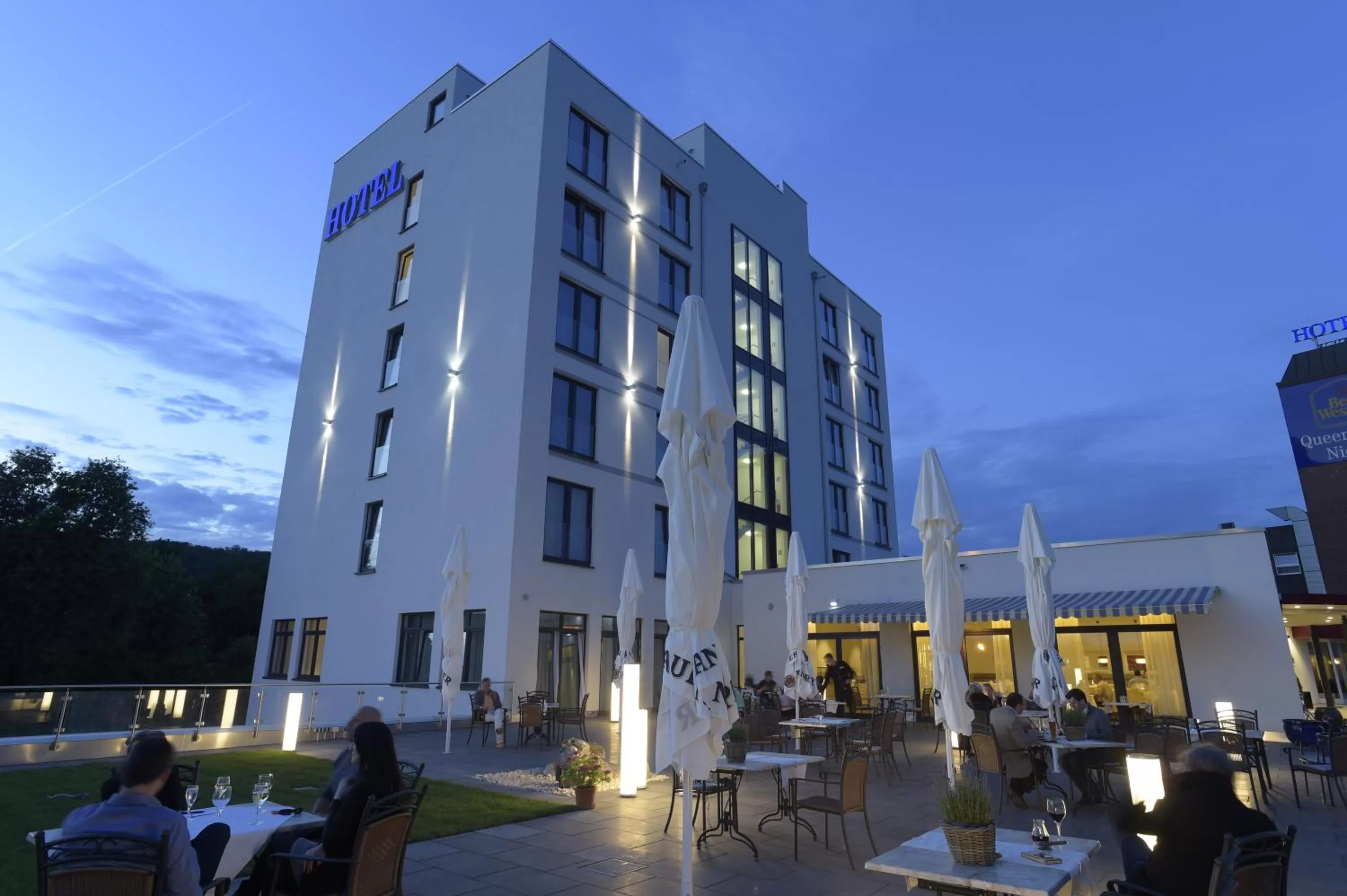 Property building in Best Western Queens Hotel Pforzheim-Niefern
