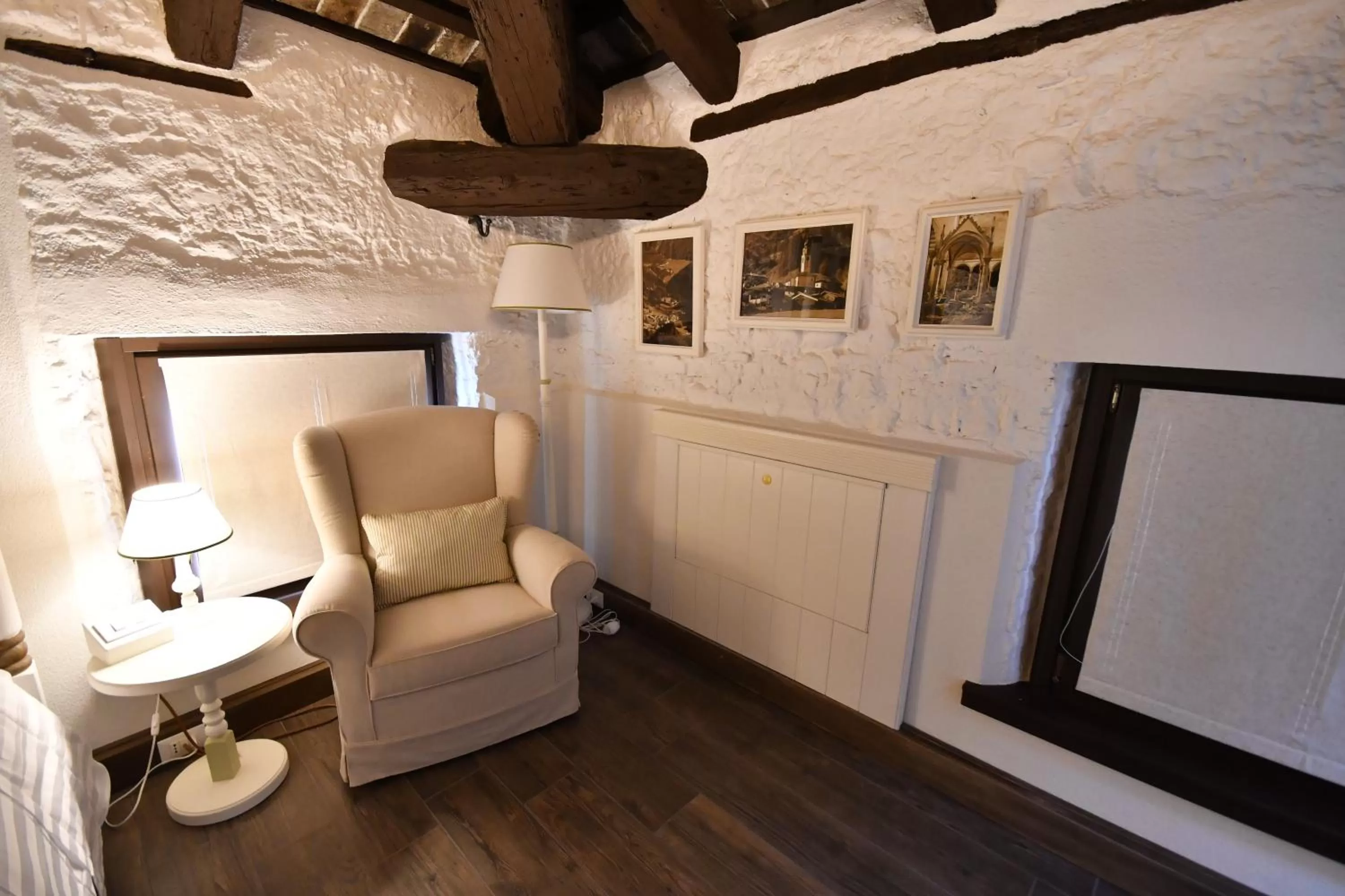 Seating area in Al Palazzetto