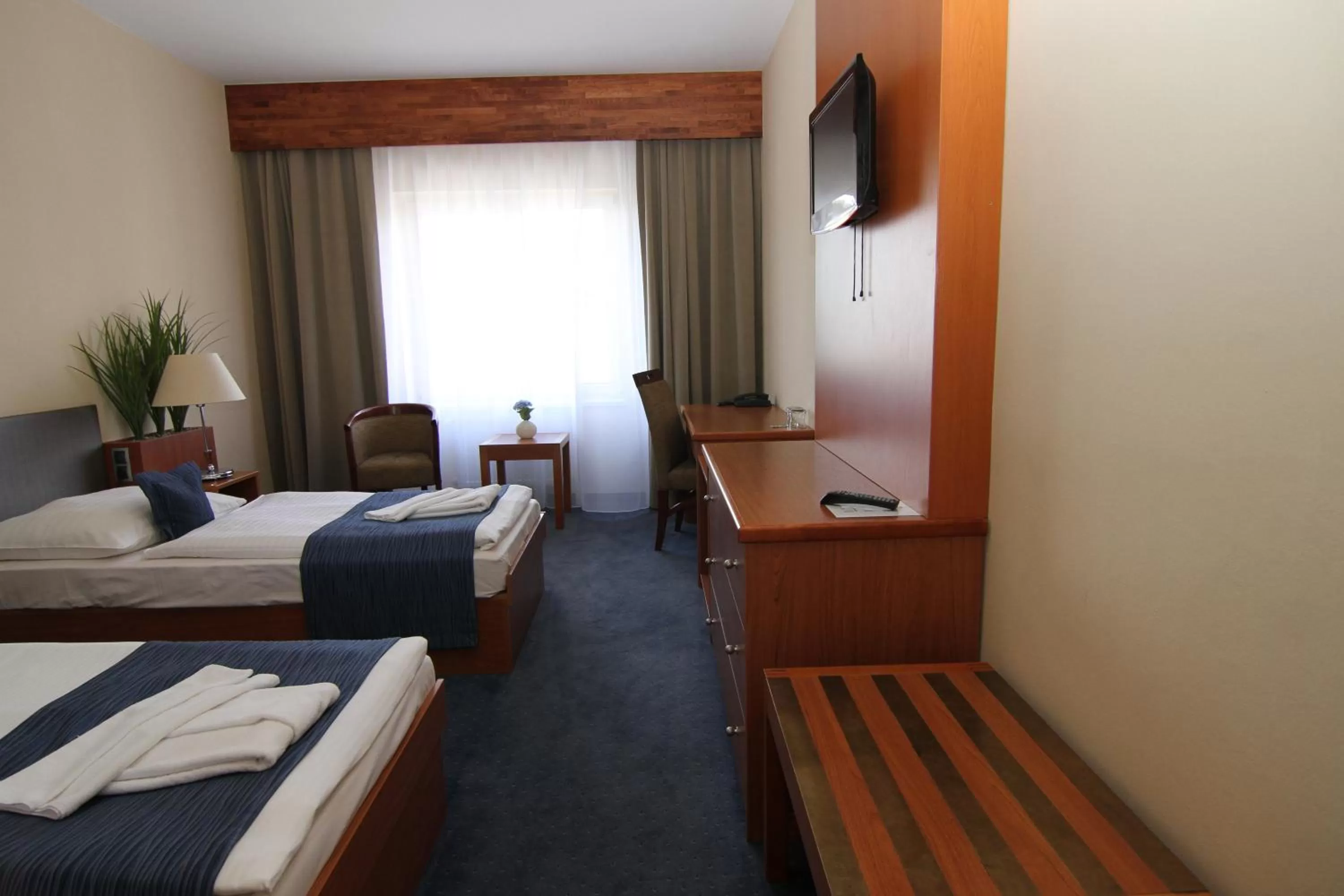 Photo of the whole room, Bed in Hotel Theresia