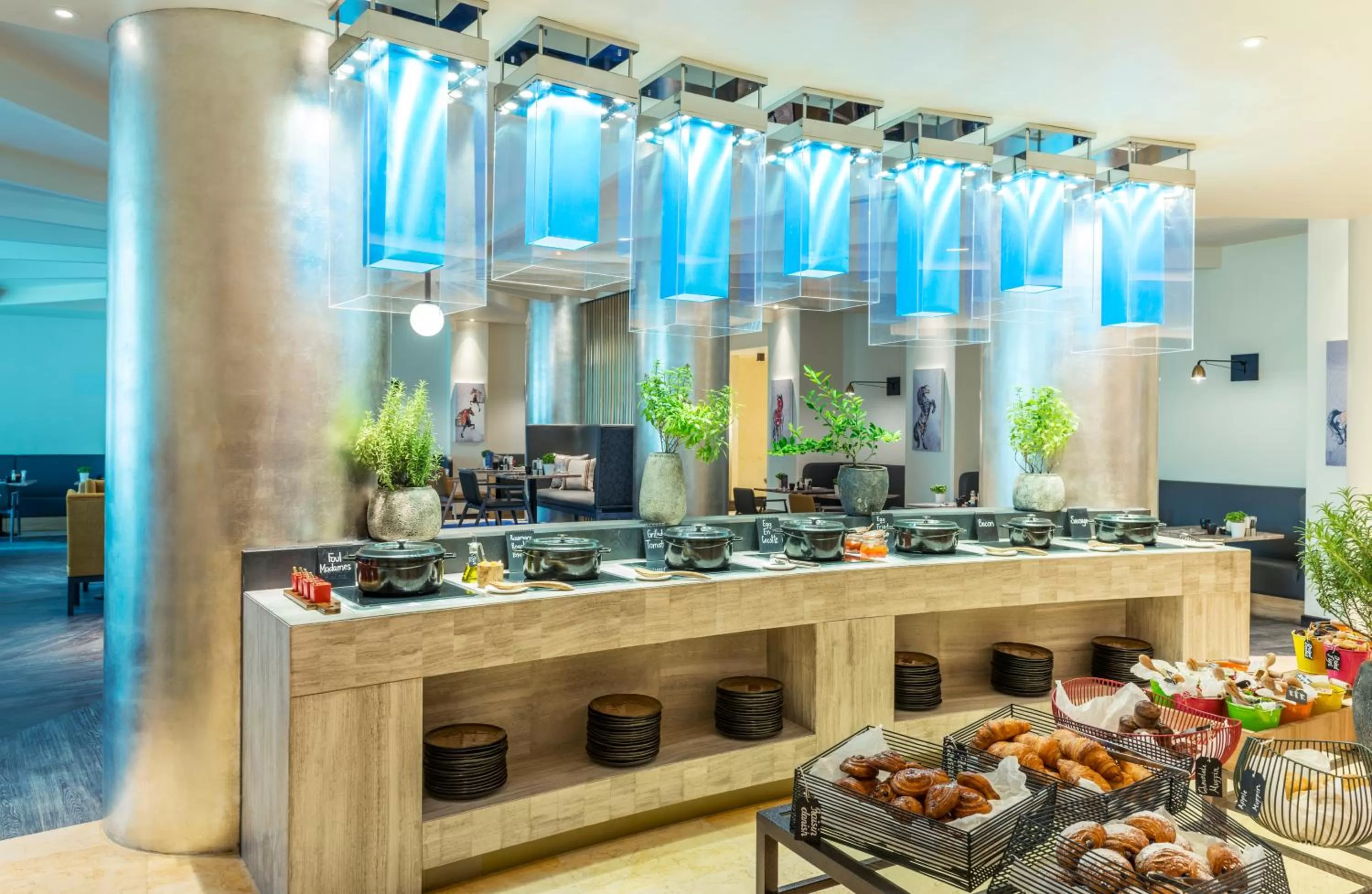 Staff in Radisson Blu Hotel, Ajman